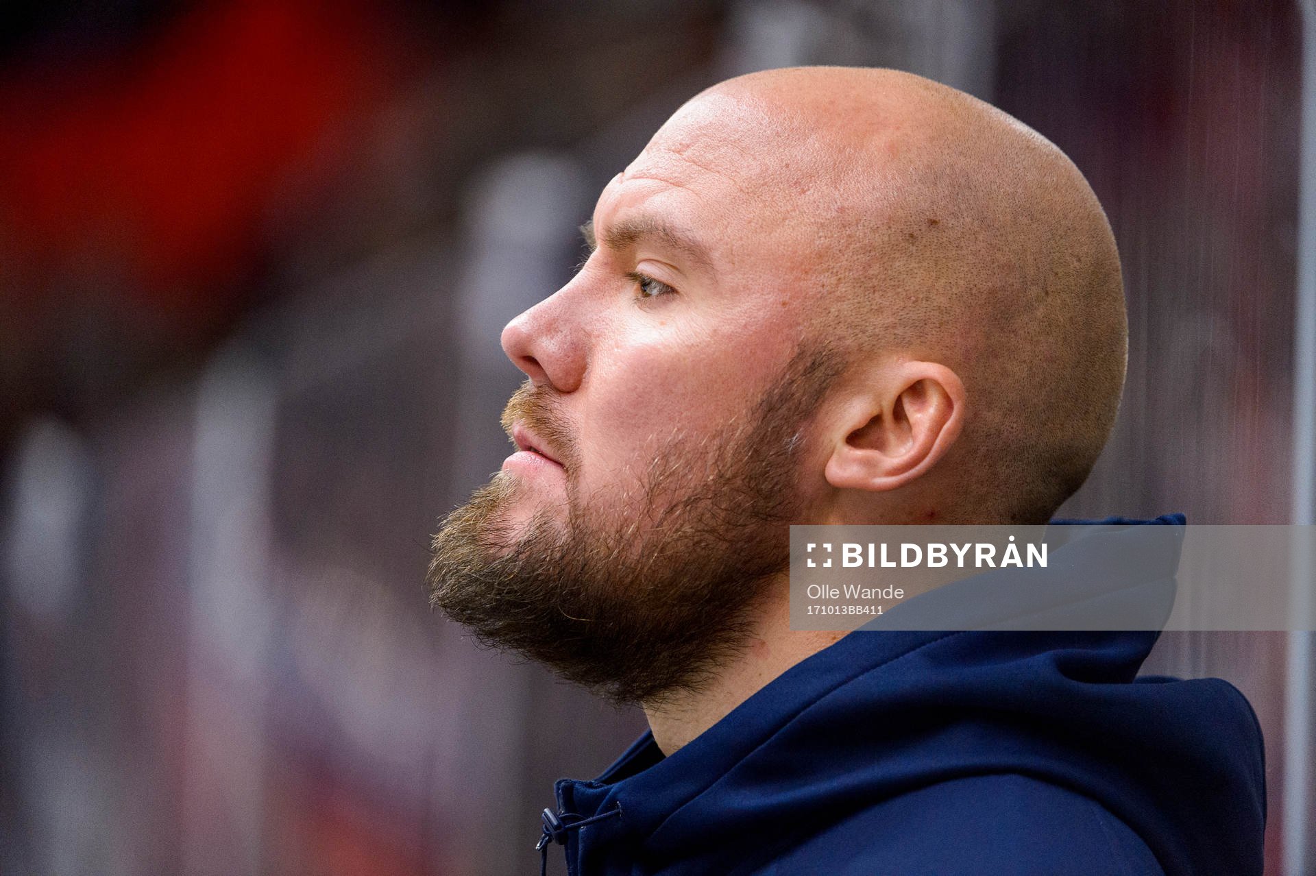 Södertäljes Nicklas Grossmann i båset
