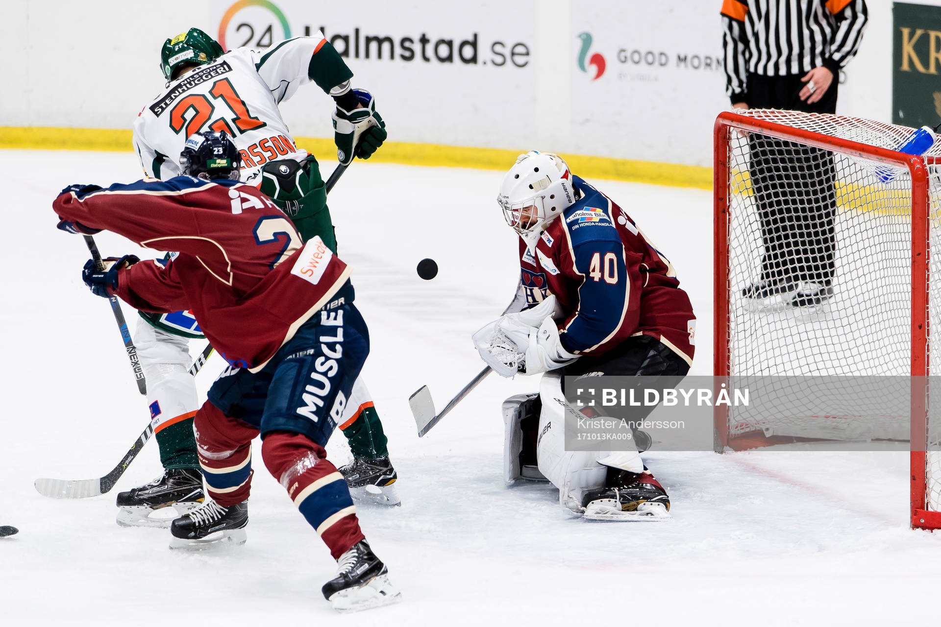 Halmstads målvakt Adam Orre