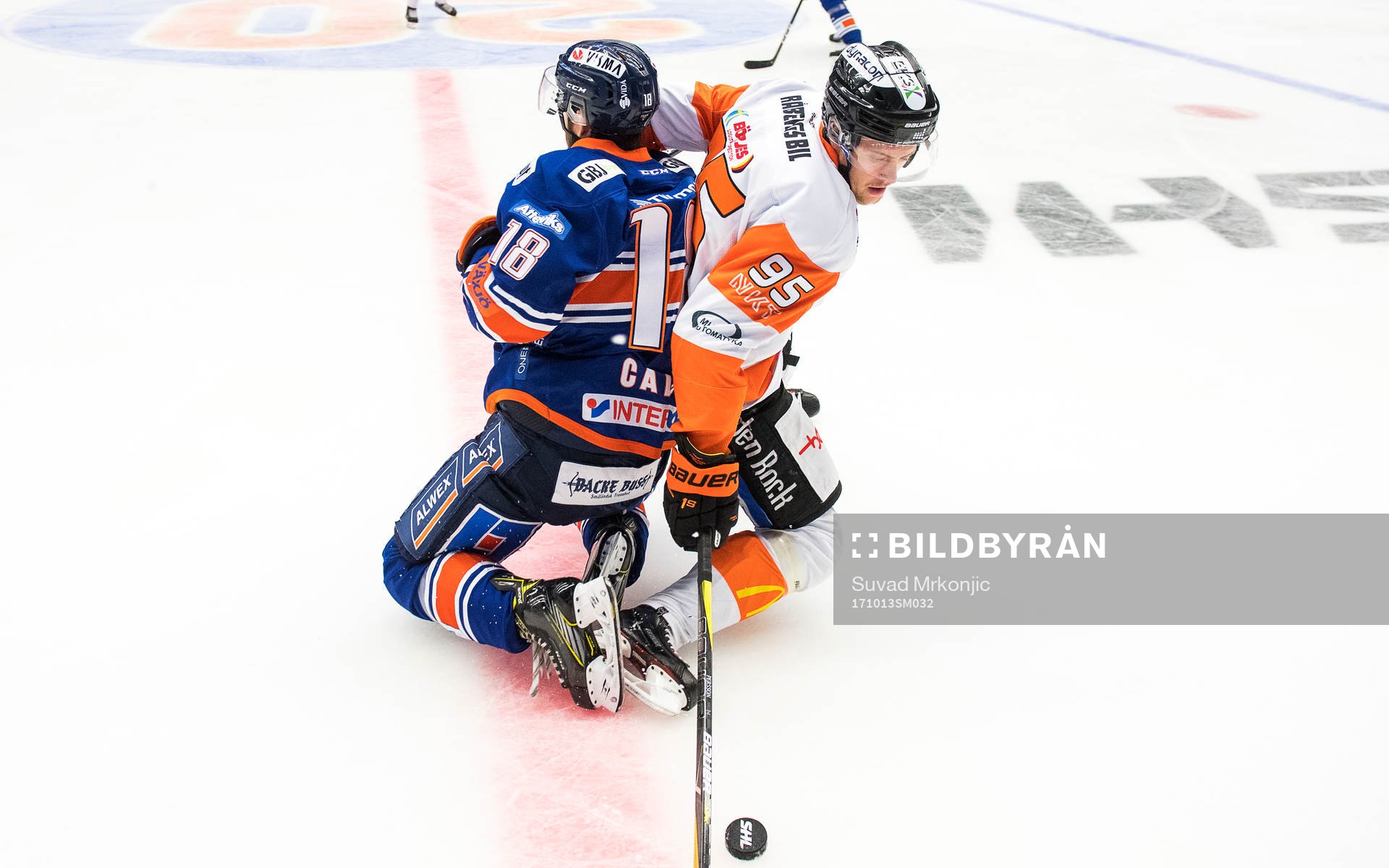 Växjös Andrew Calof och Karlskronas Carl Persson
