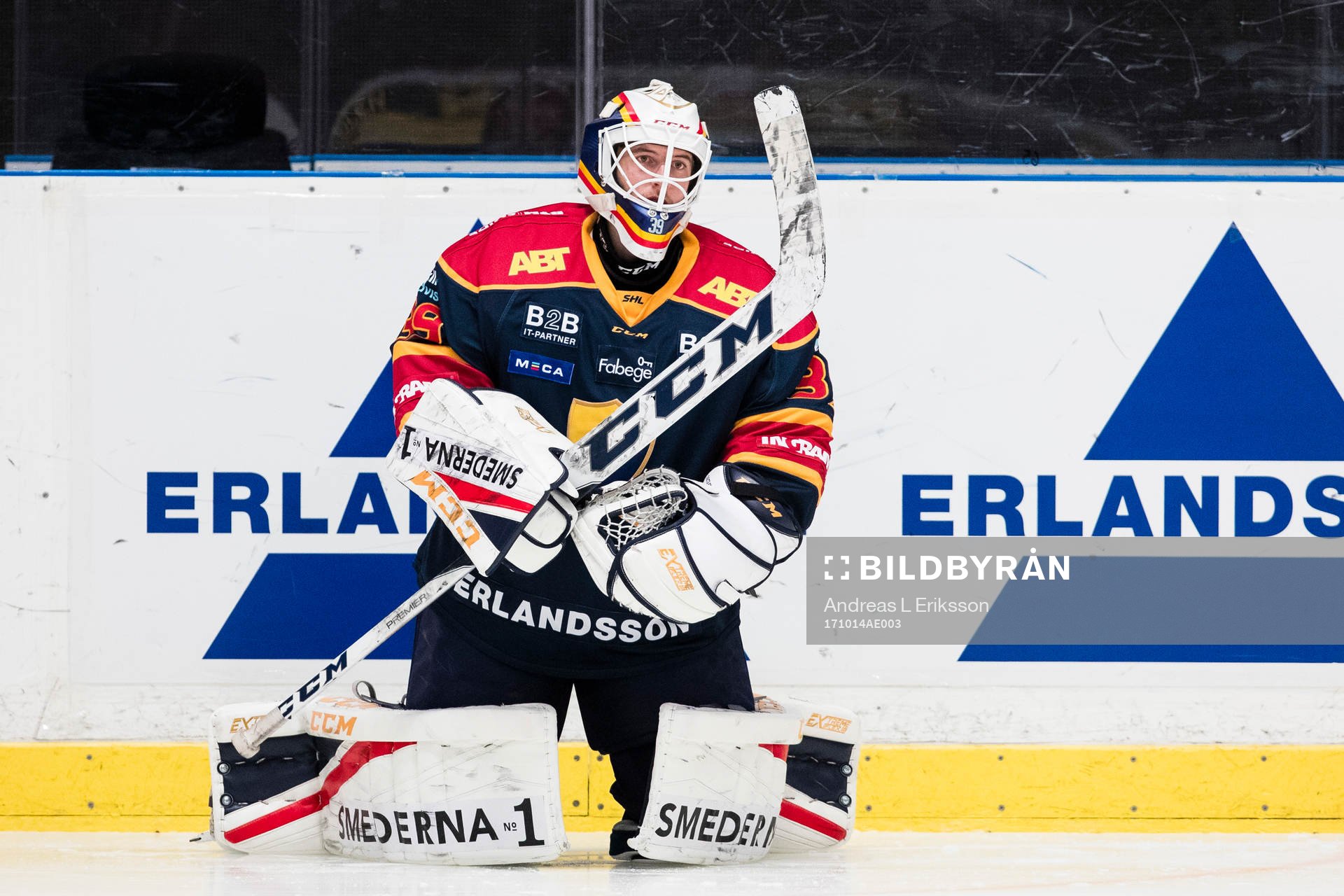 Djurgårdens målvakt Adam Reideborn