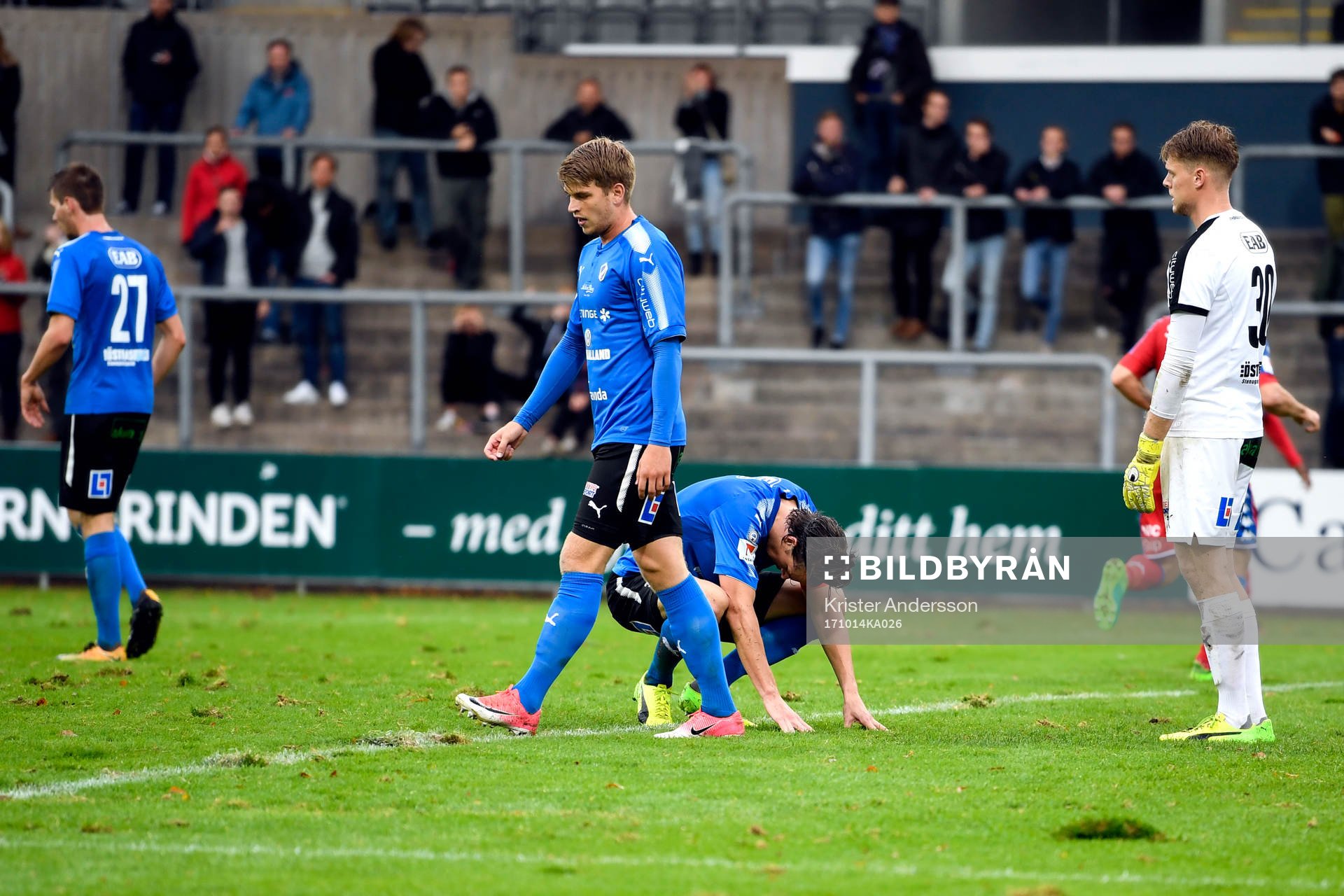 Halmstads spelare deppar