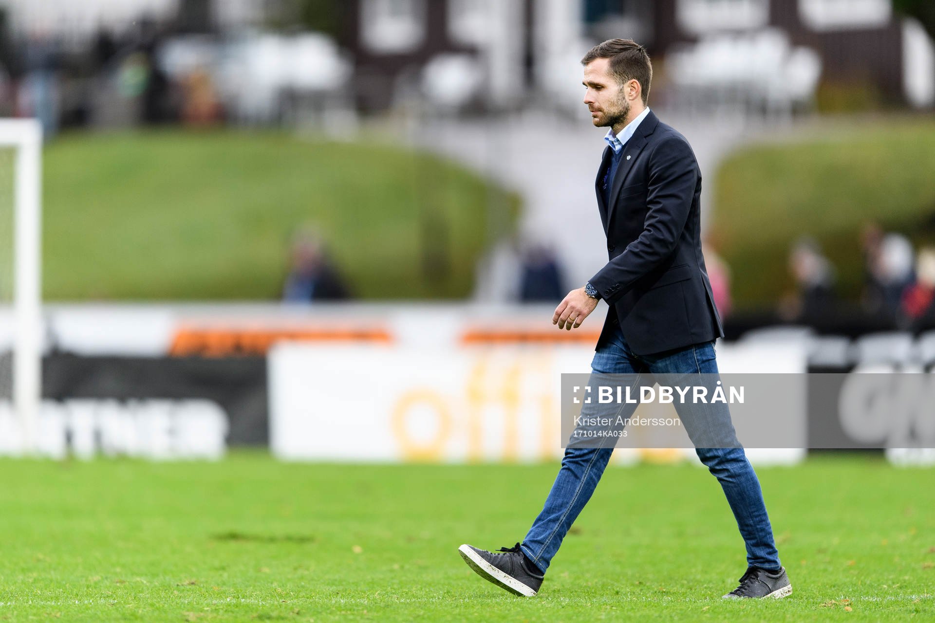 Halmstads tränare Igor Krulj deppar