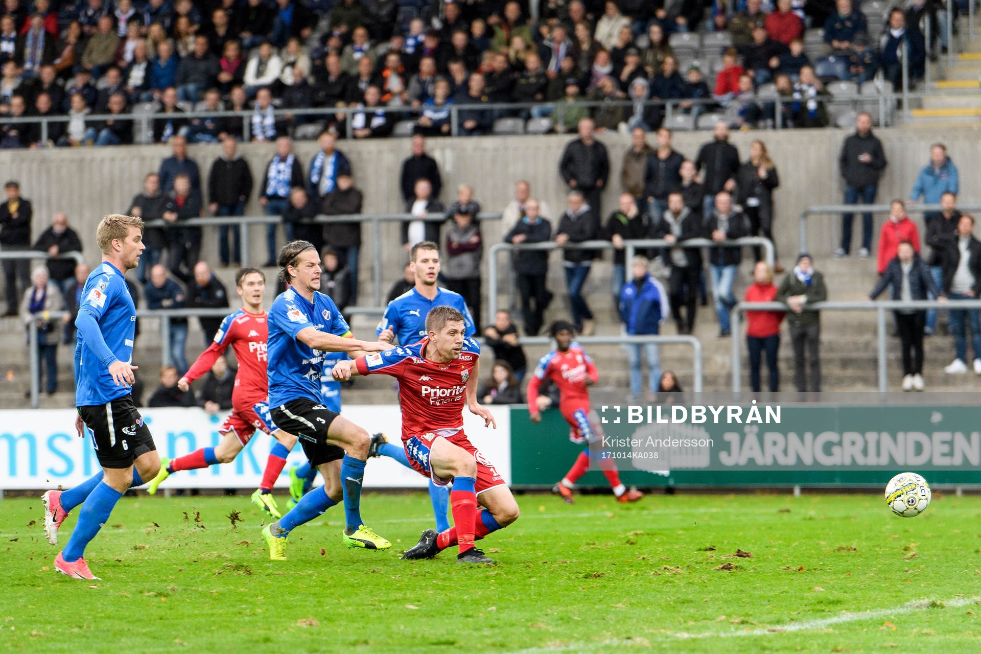 IFK Göteborgs Mikael Boman gör 1-2