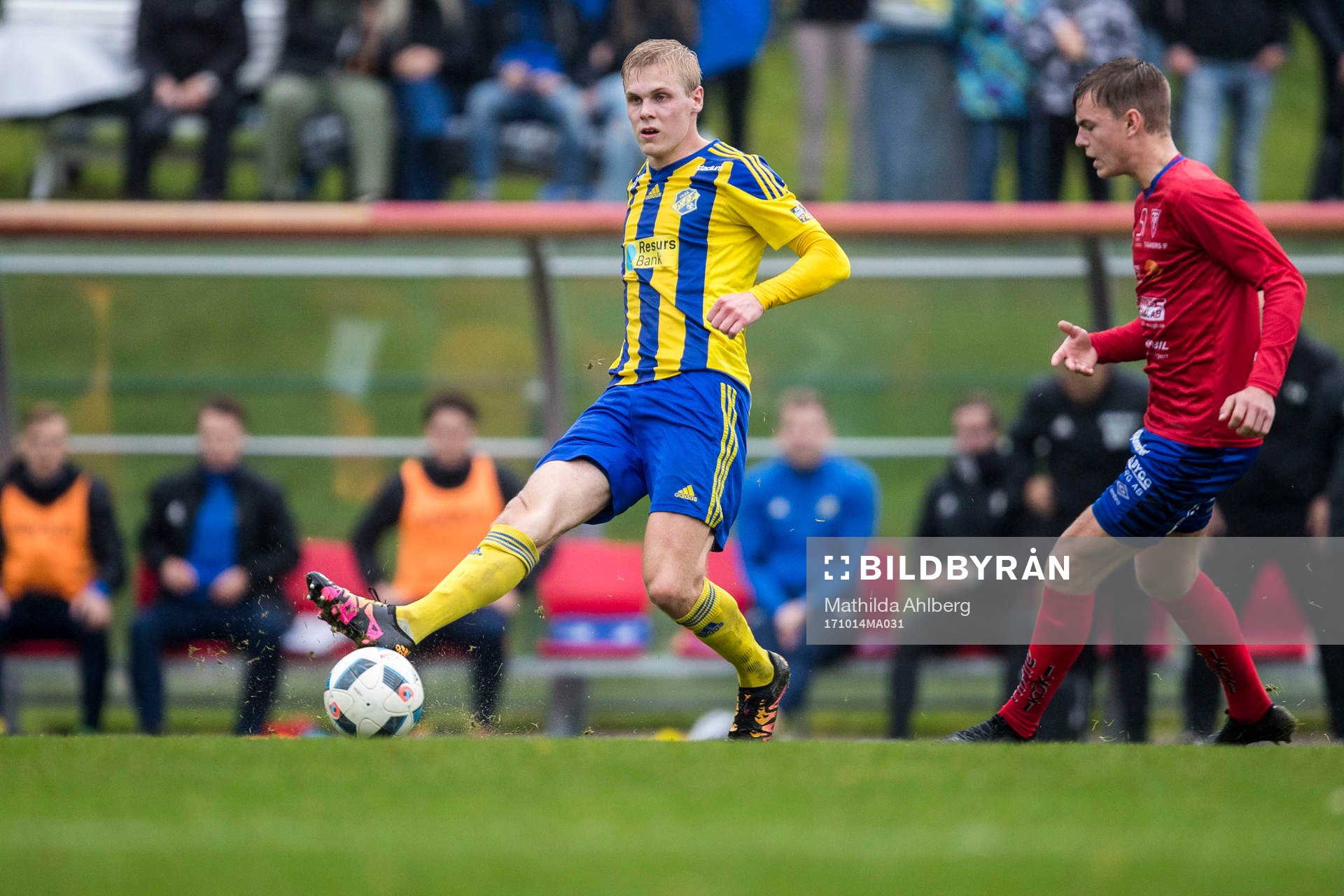 Eskilsminnes Jonatan Persson och Tvååkers David Struski