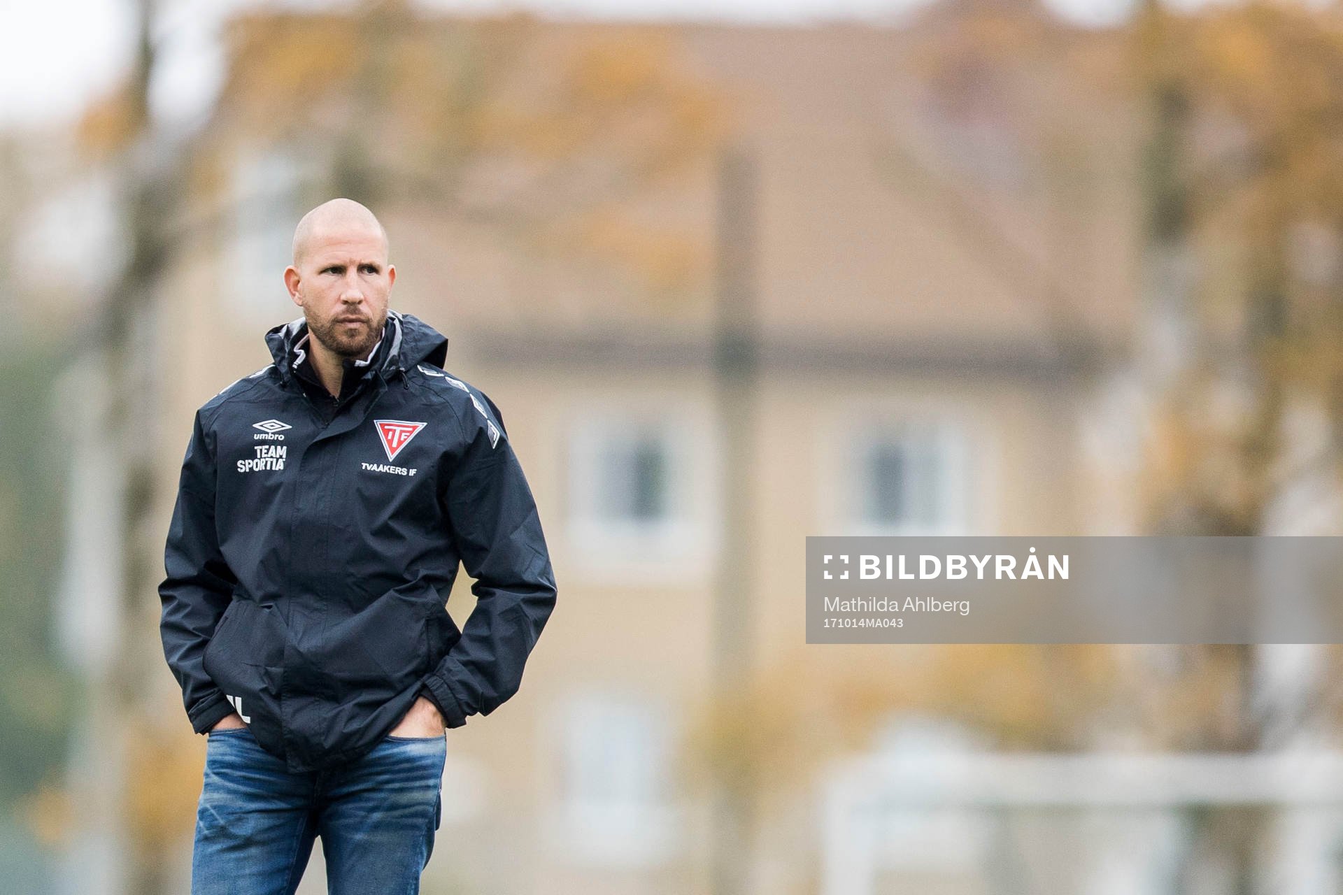 Tvååkers tränare Mattias Lindström
