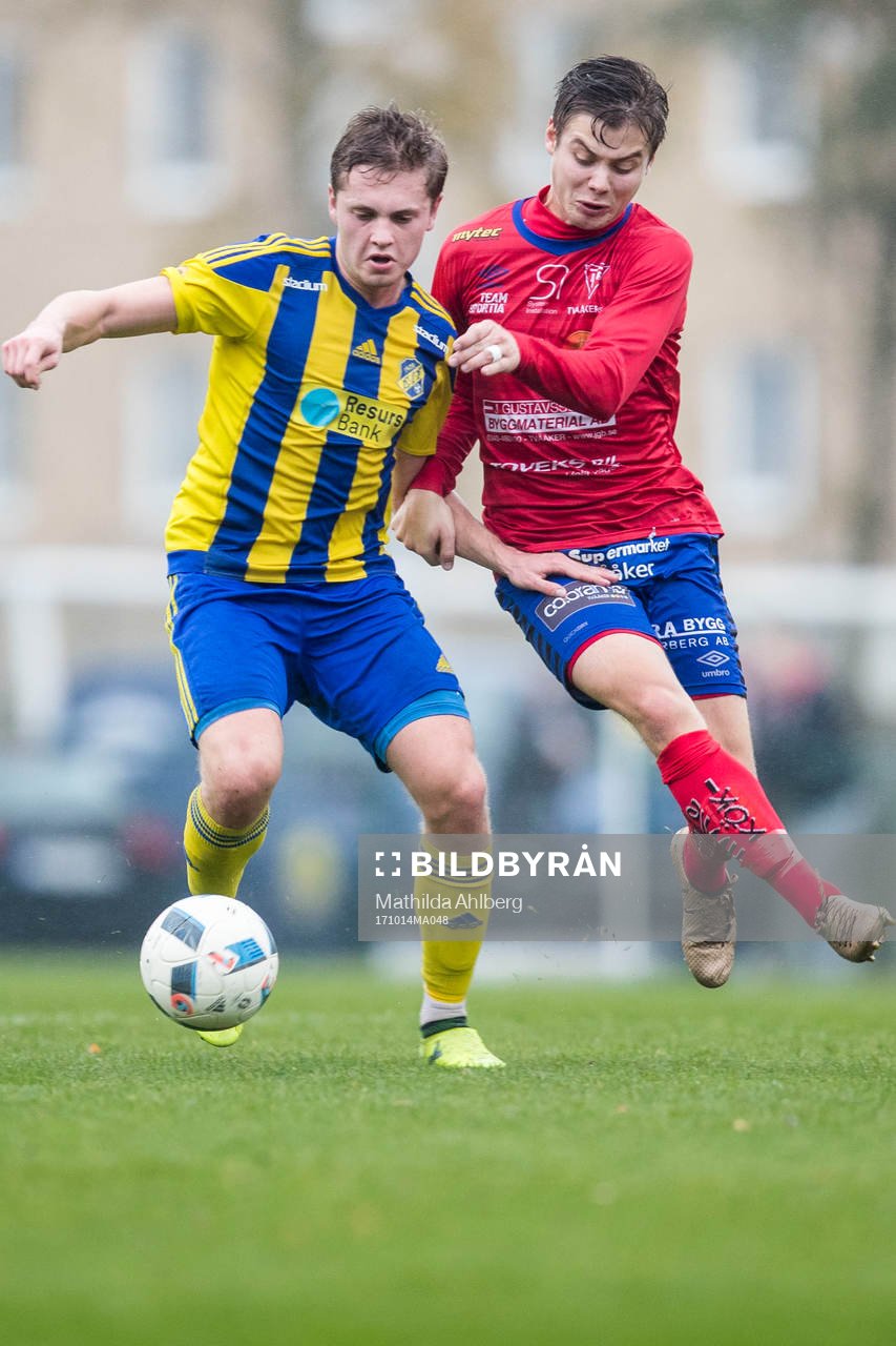 Eskilsminnes Jesper Lundborg och Tvååkers David Struski