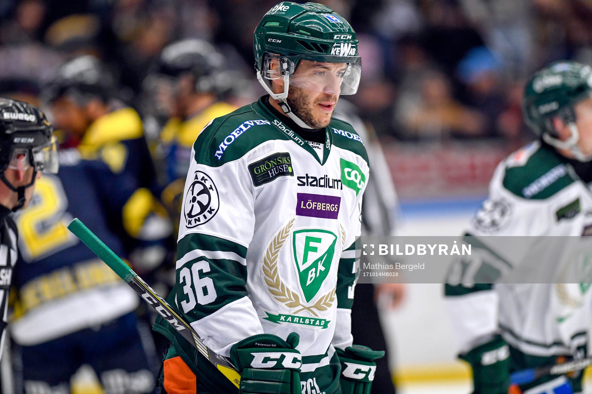 Färjestads Niklas Fogström deppar