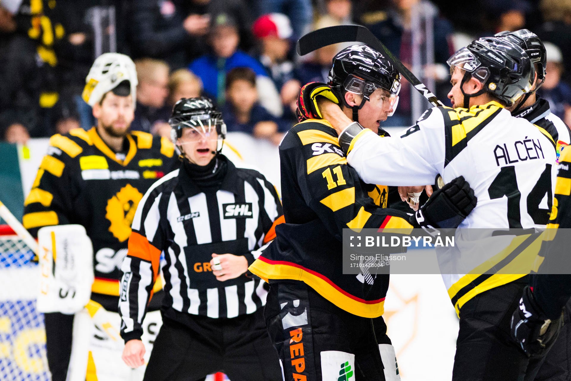 Skellefteås Henrik Hetta och Brynäs Johan Alcén
