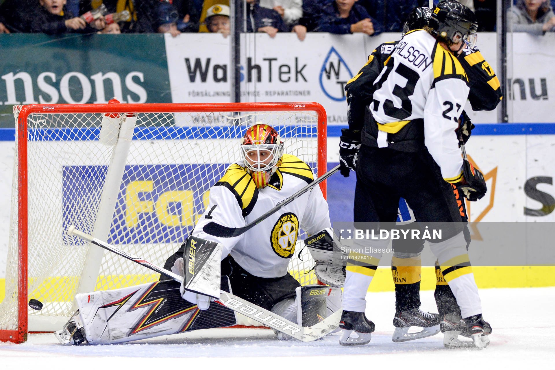 Brynäs målvakt Felix Sandström