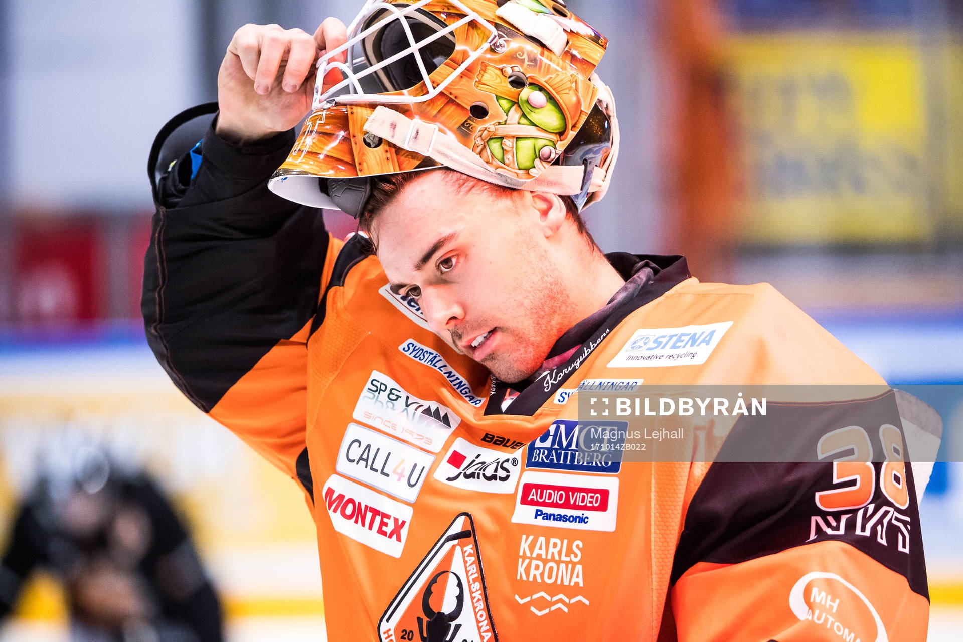 Karlskronas målvakt Johannes Jönsson