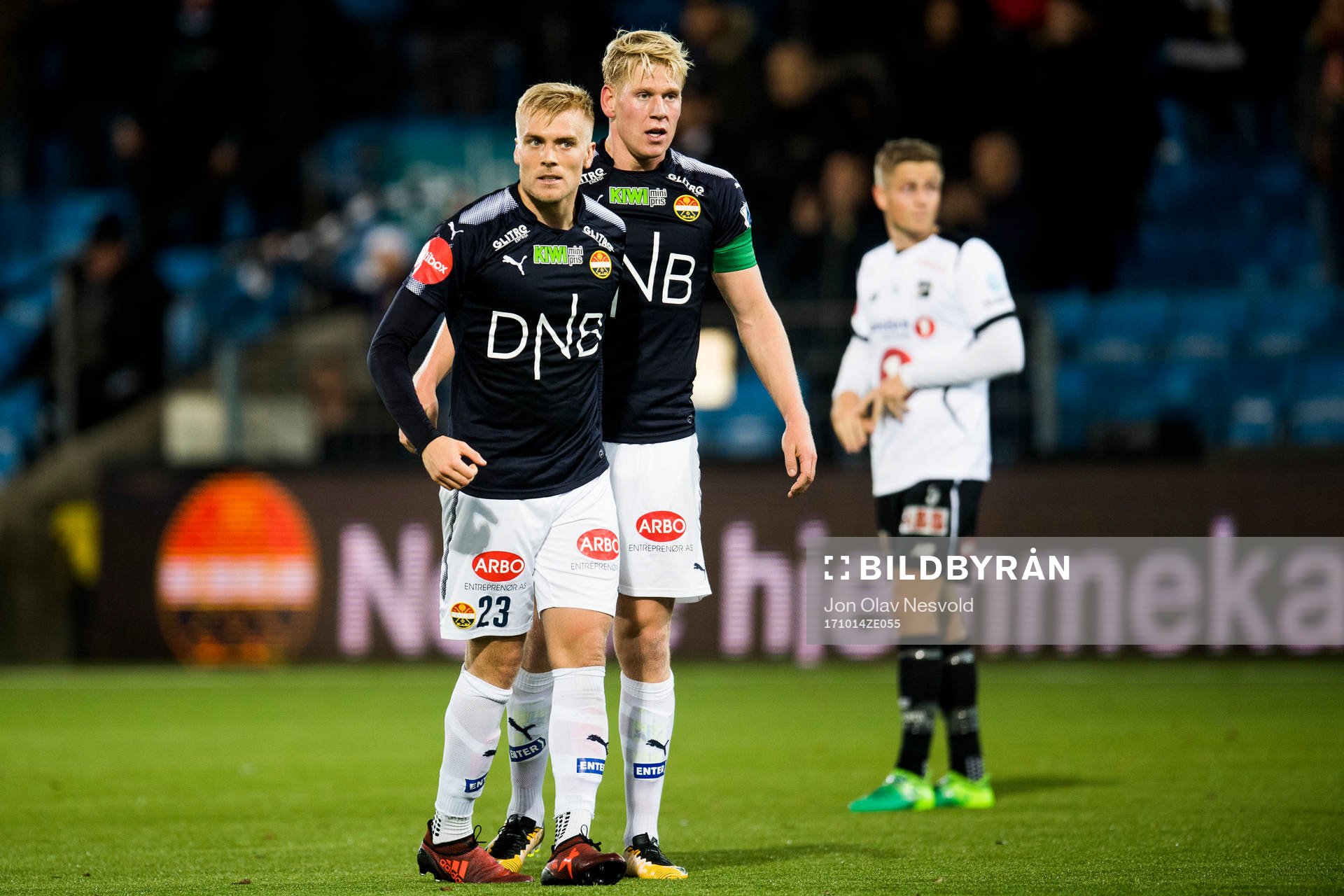 Eirik Ulland Andersen and Jakob Glesnes of Strømsgodset