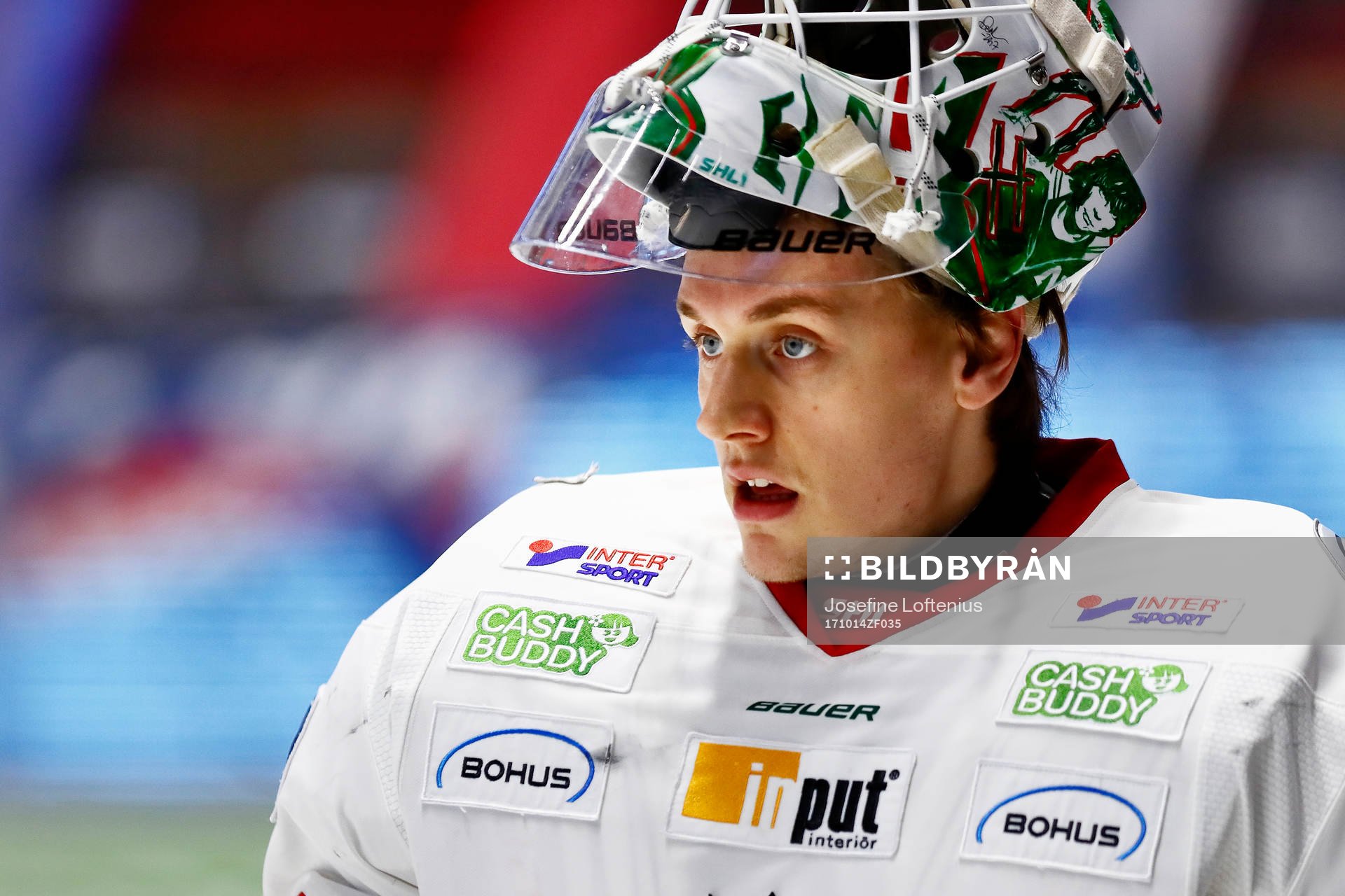 Frölundas målvakt Johan Mattsson