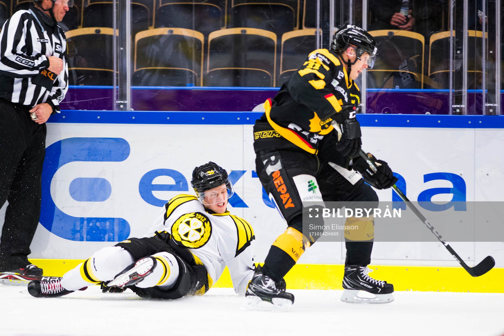 Brynäs Linus Ölund och Skellefteås Henrik Hetta