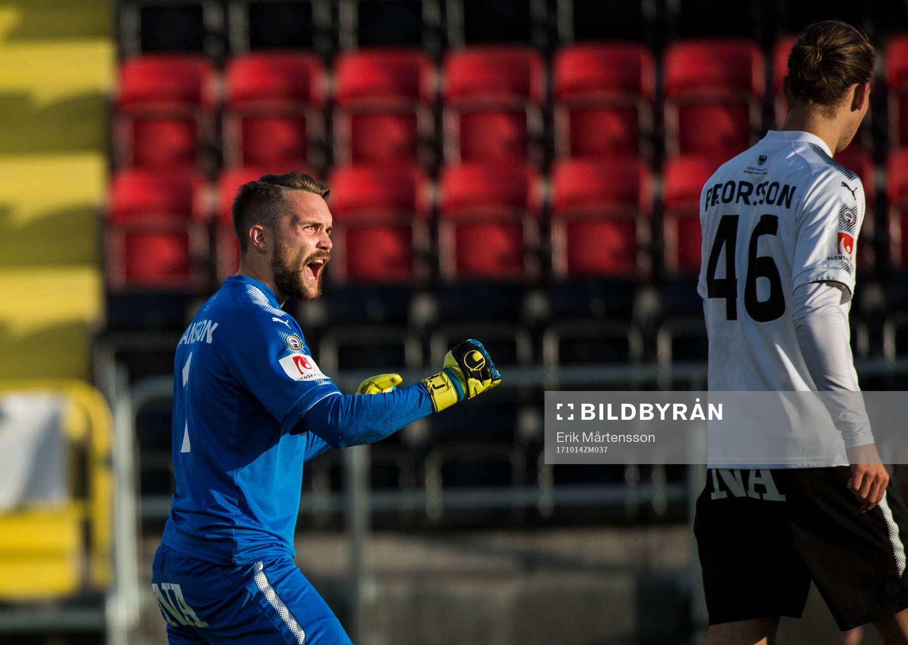 Örebros målvakt Oscar Jansson
