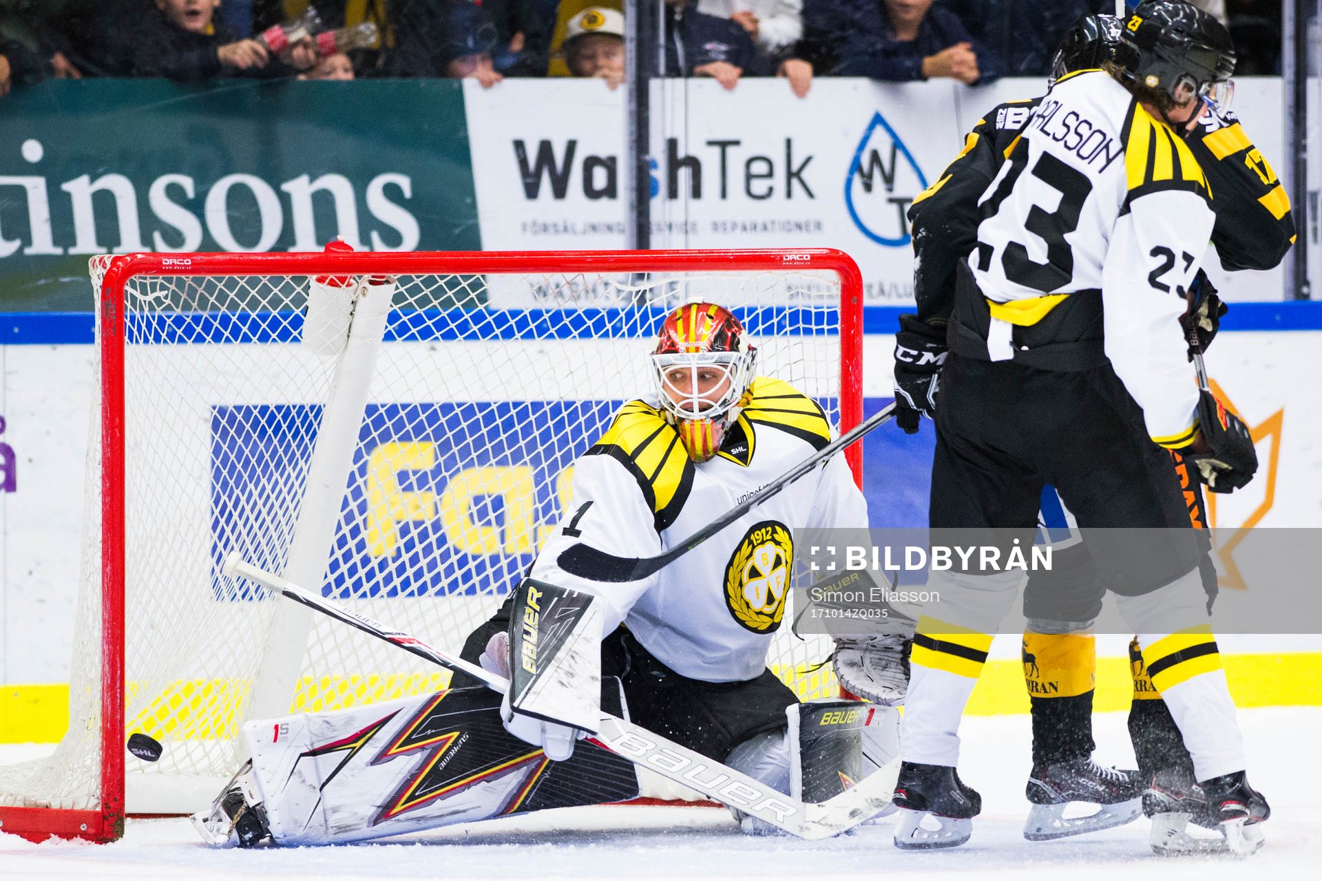 Brynäs målvakt Felix Sandström