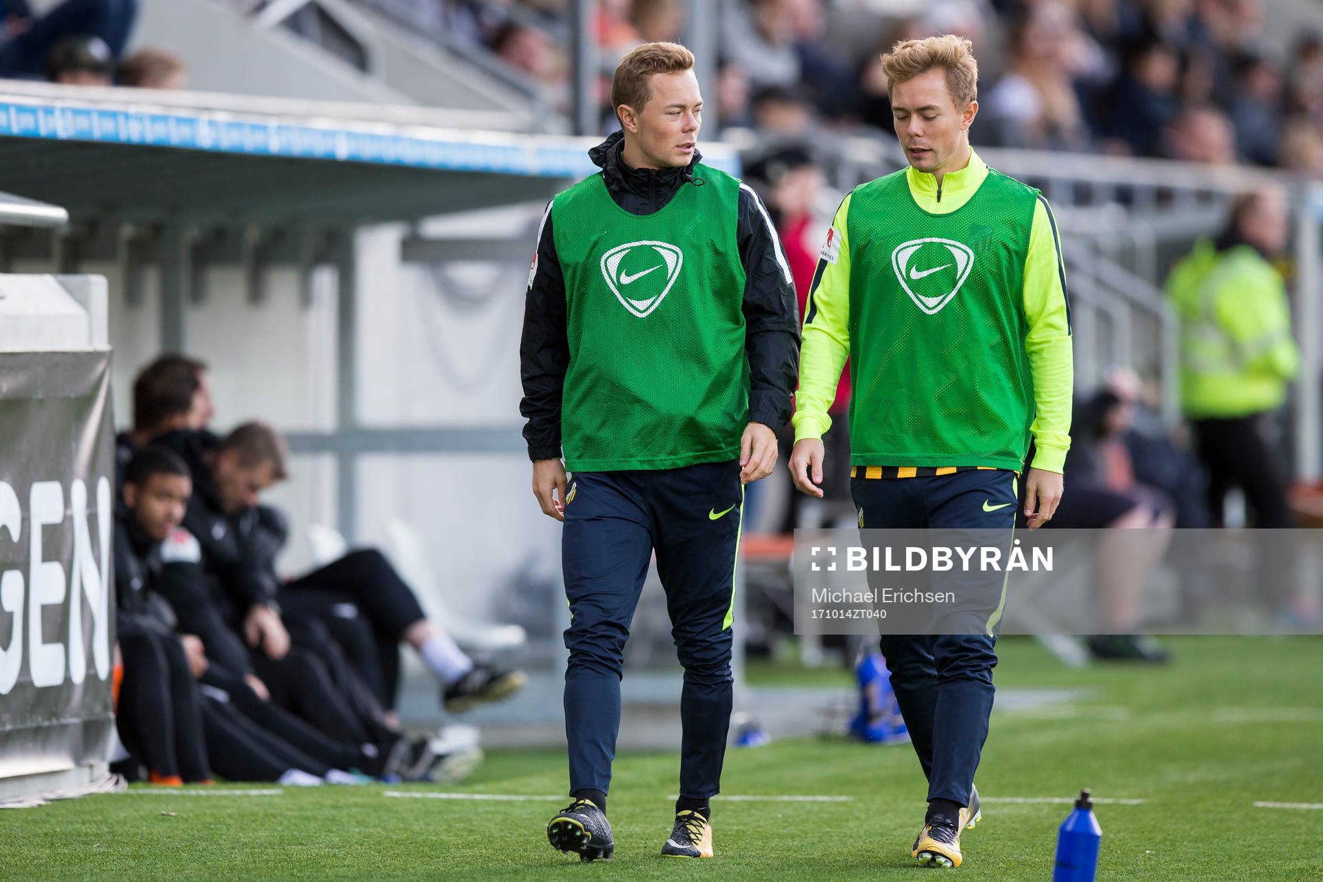 Häckens Adam Andersson och Joel Andersson