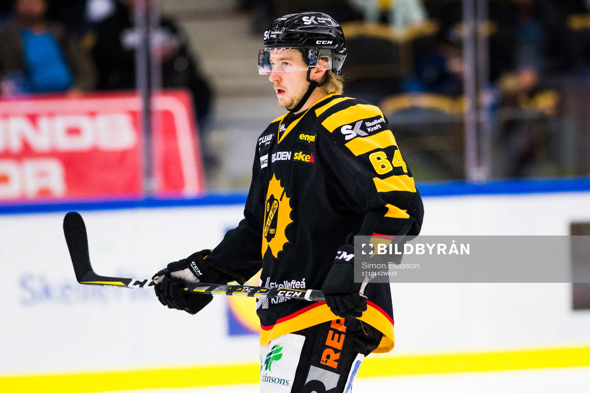 Skellefteås Jonathan Pudas deppar