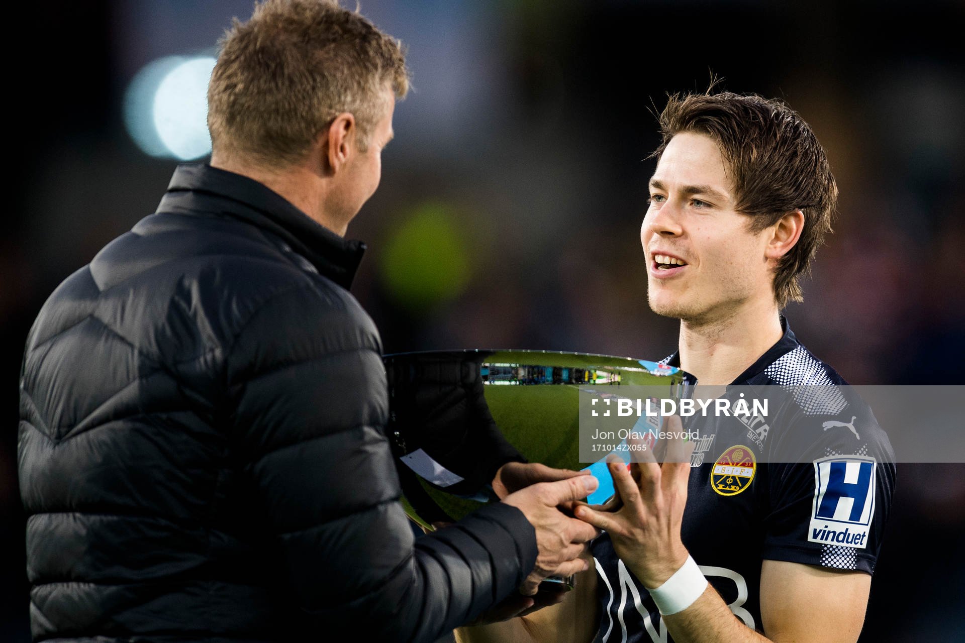 Jostein Flo, Director of Football in Strømsgodset, gives a
