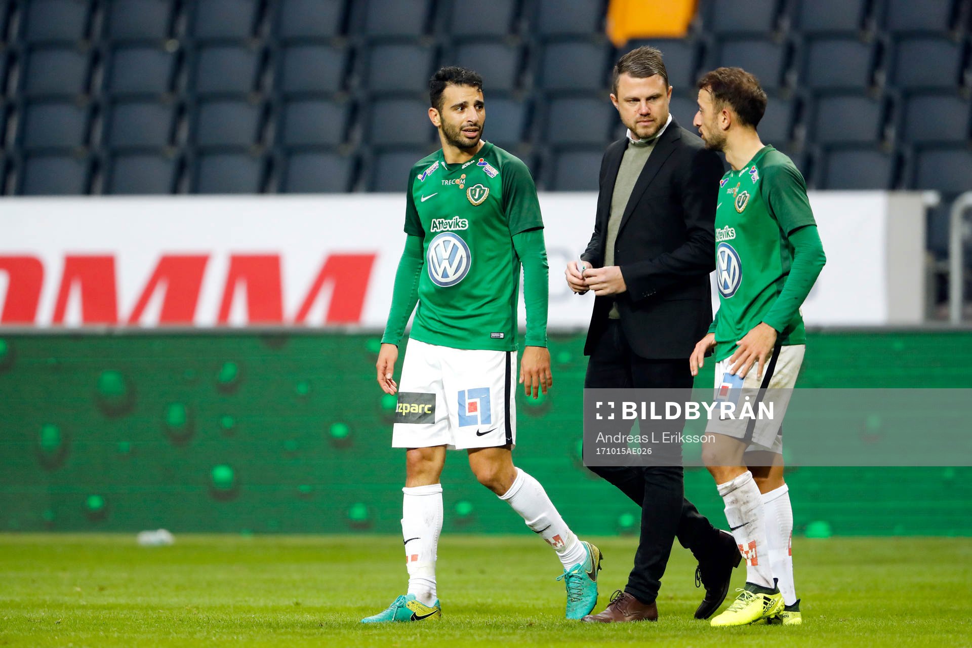 Jönköpings André Calisir, Robert Gojani och tränare