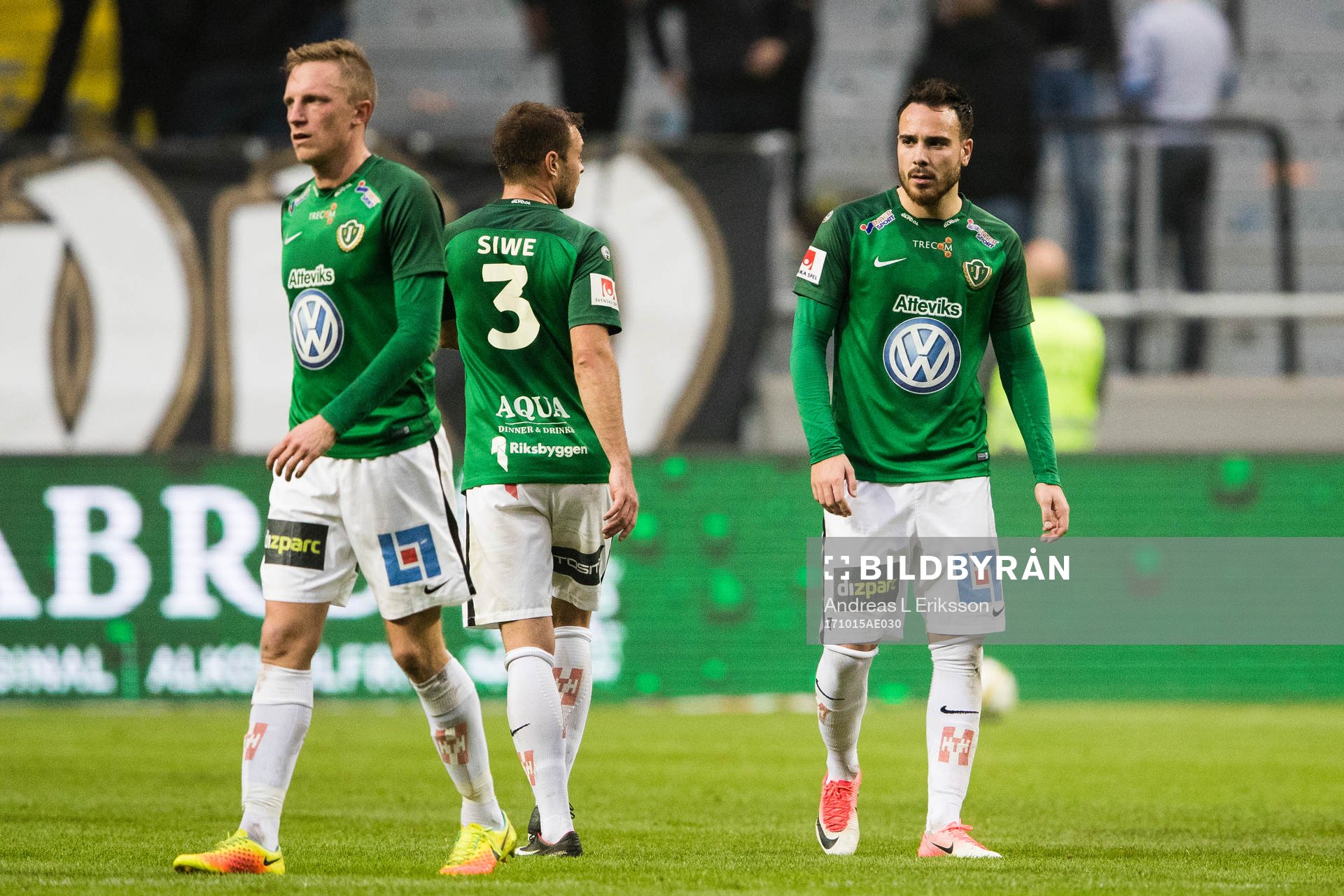 Jönköpings Joakim Karlsson, Tom Siwe och Dzenis Kozica