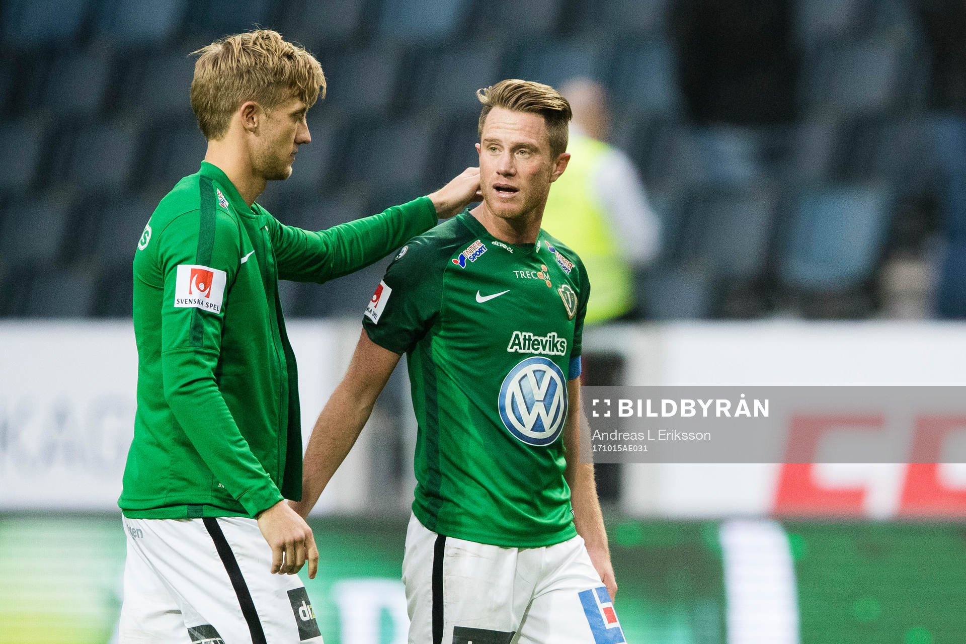 Jönköpings Jesper Svensson och Tommy Thelin deppar