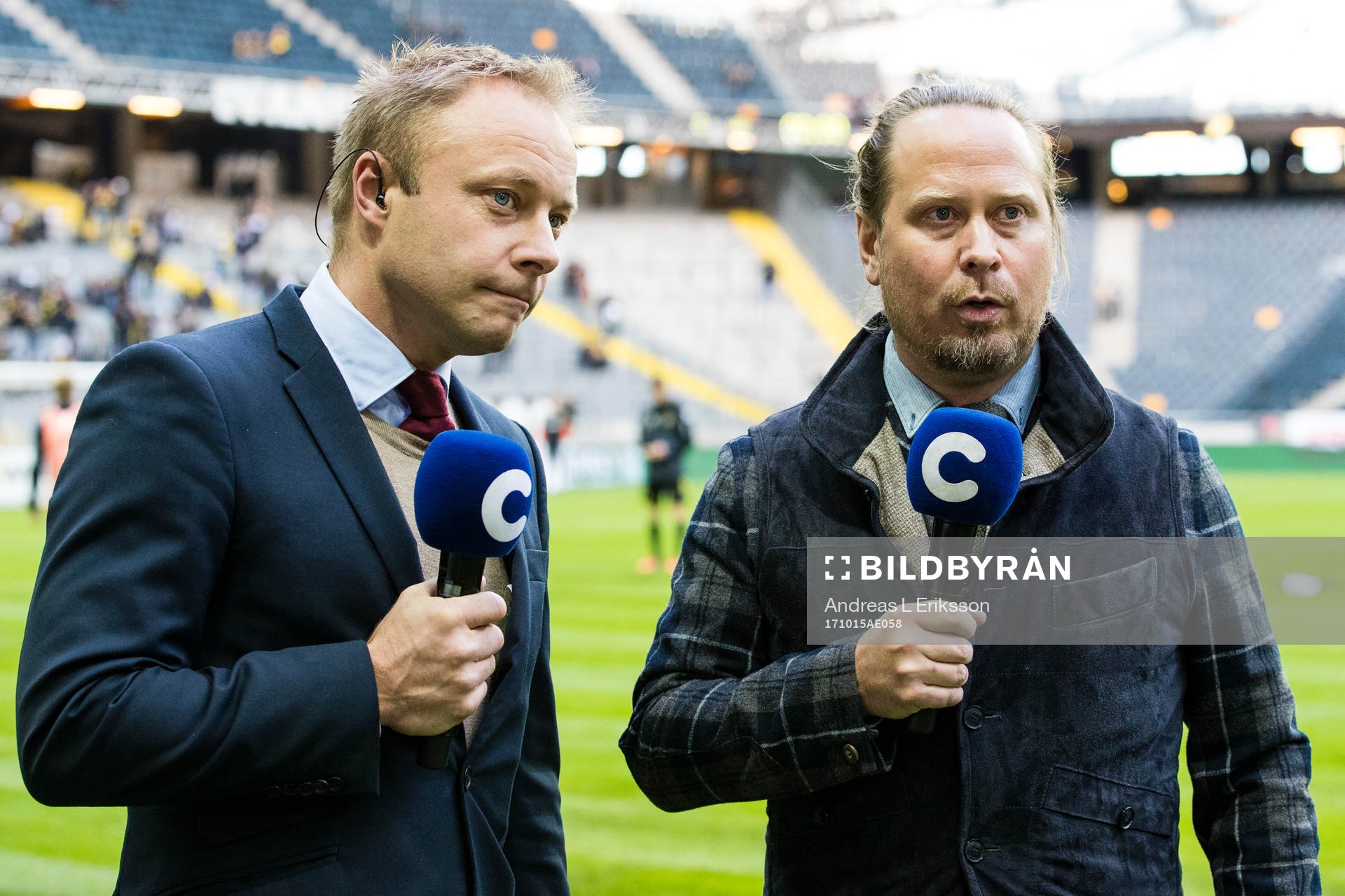 s Anders Andersson och Jesper Hussfelt innan