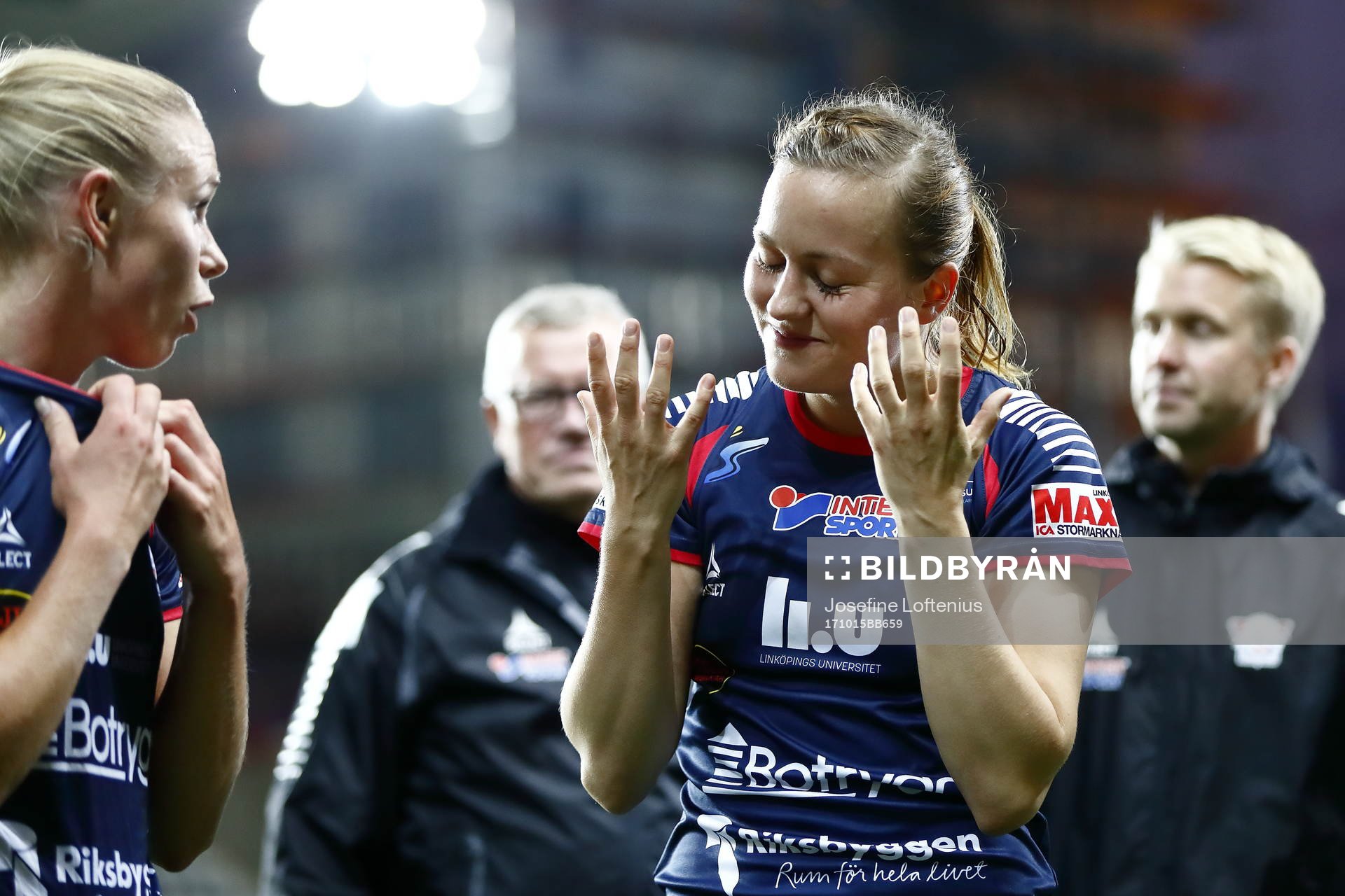 Linköpings Kristine Minde och Jonna Andersson