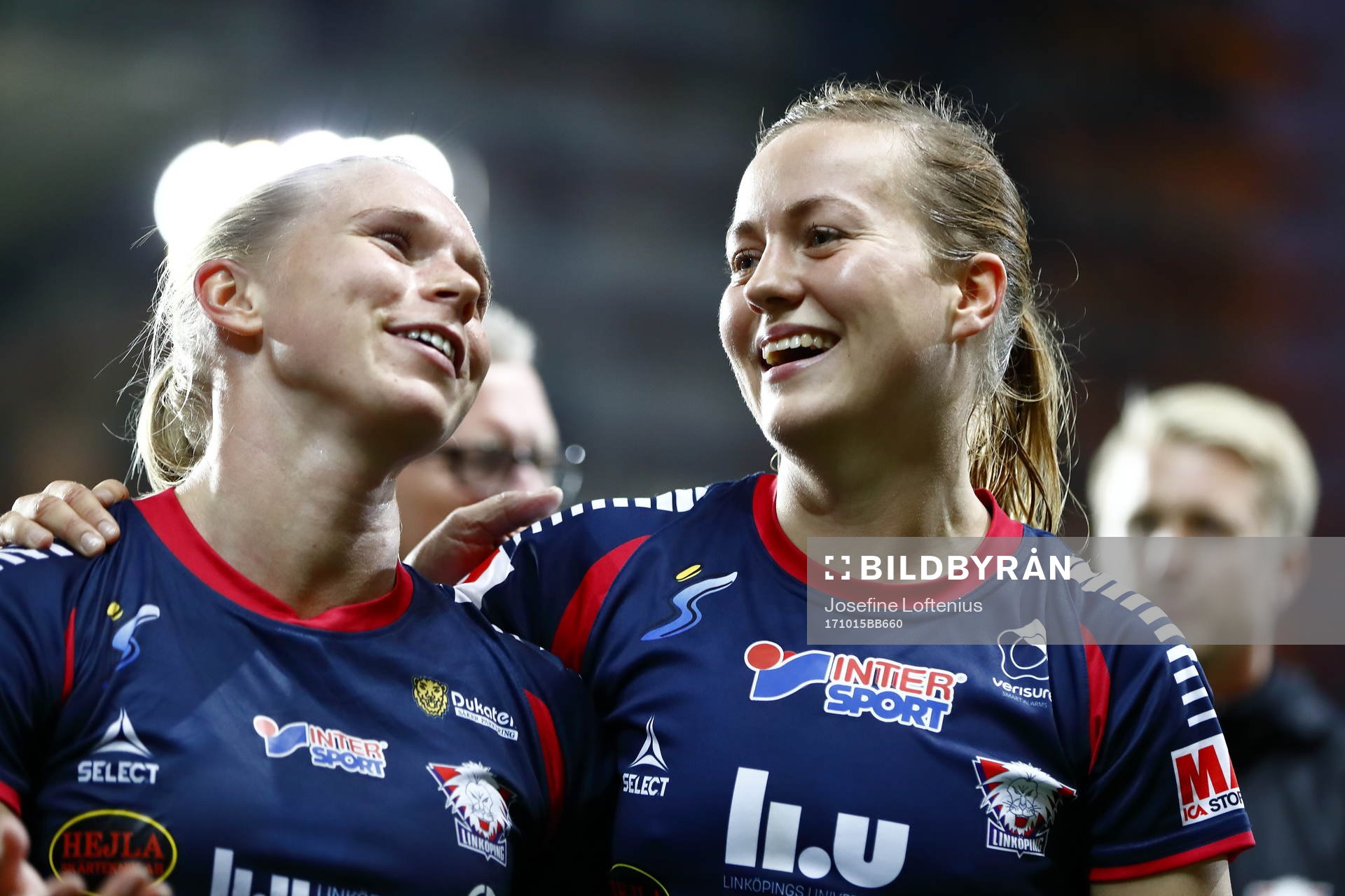 Linköpings Kristine Minde och Jonna Andersson