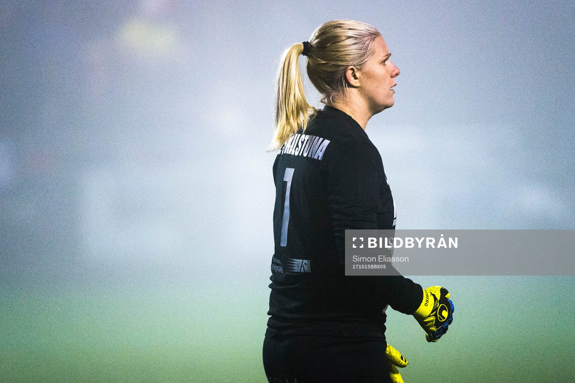 Eskilstunas målvakt Emelie Lundberg