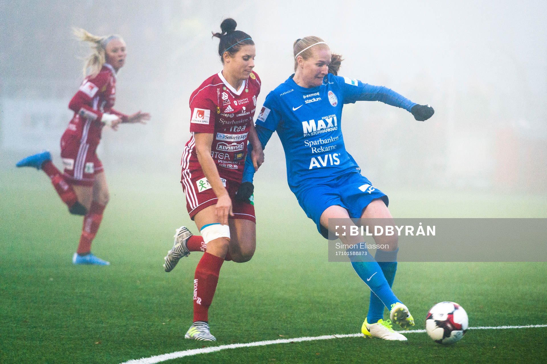 Piteås Hanna Pettersson och Eskilstunas Vaila Barsley