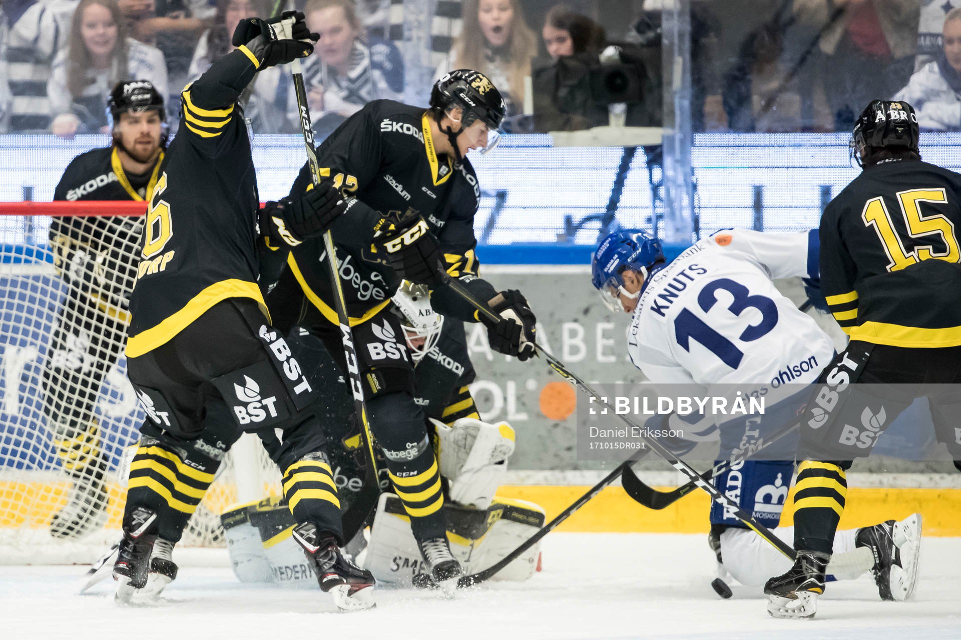 s målvakt Linus Lundin Max Lindholm och Jonas Almtorp  i
