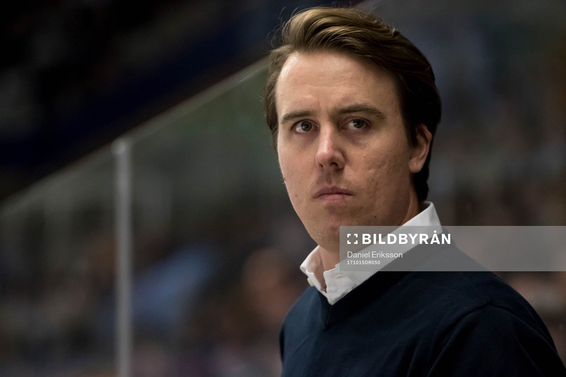 Leksands assisterande tränare Elias Granath   i