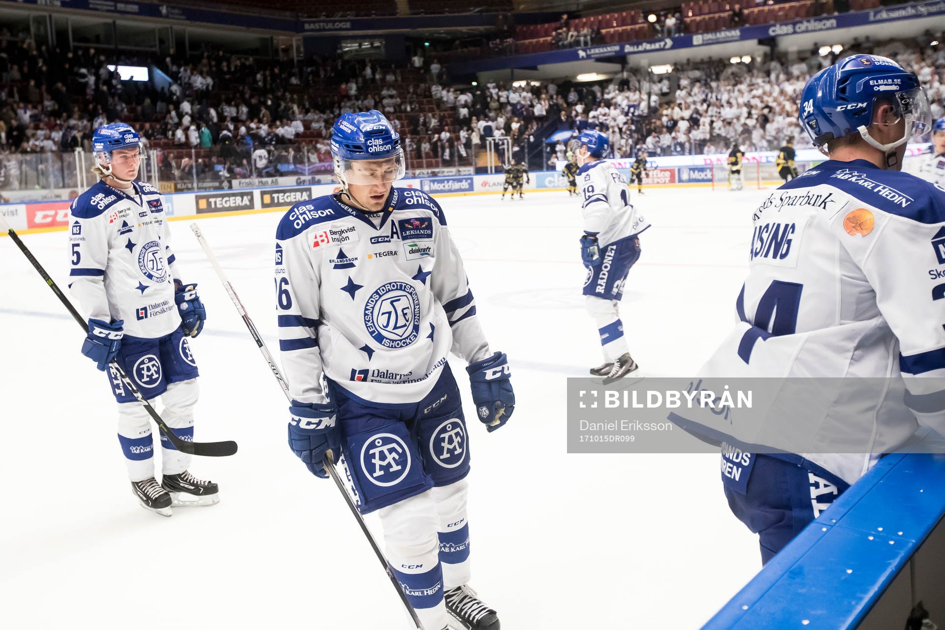 Leksands Patrik Norén och Calle Själin deppar