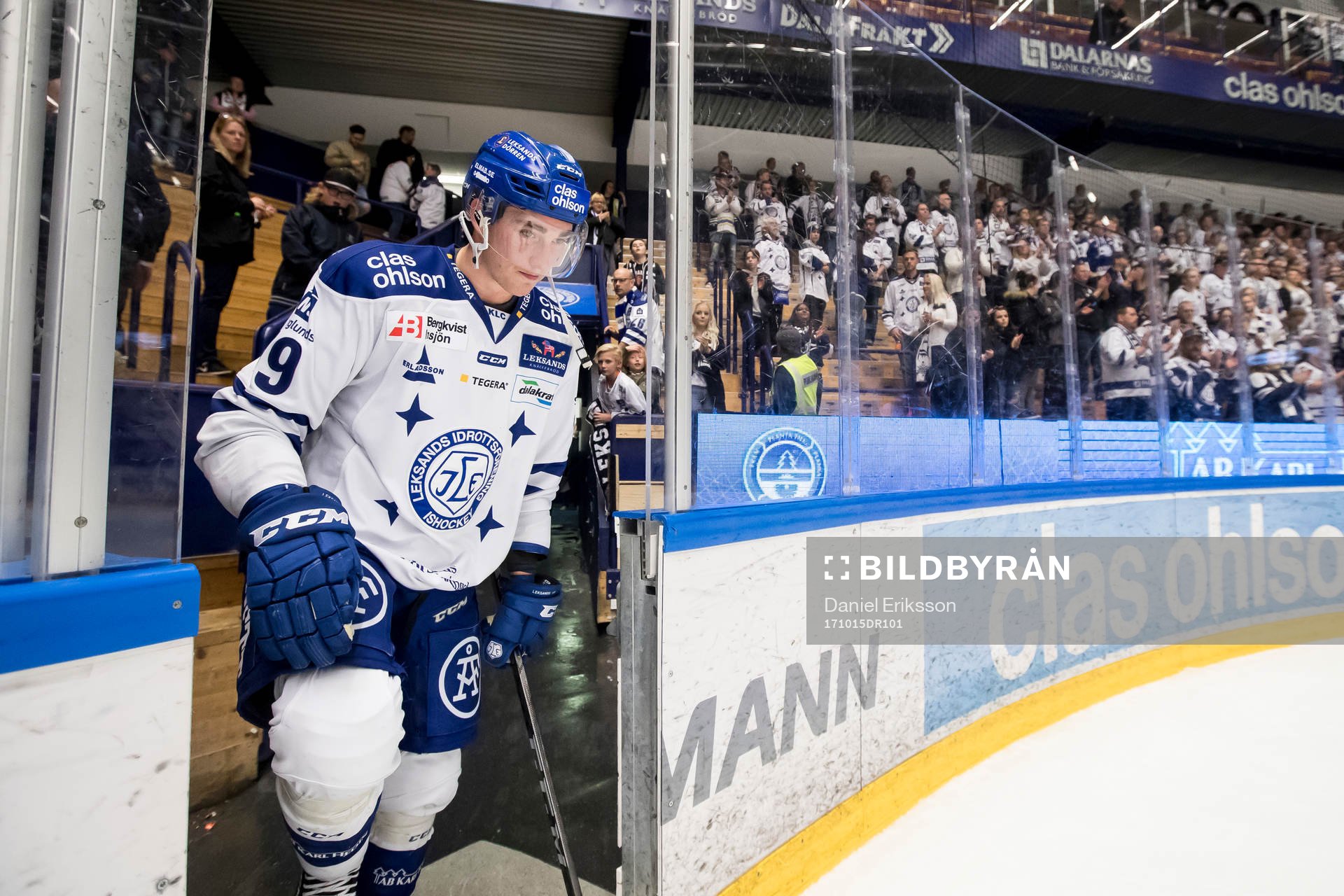 Leksands Tobias Forsberg utsedd till matchens krigare i