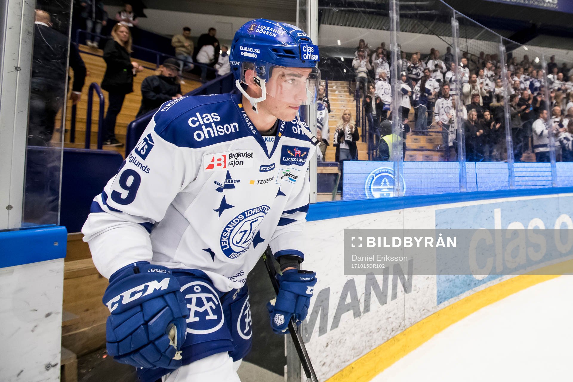 Leksands Tobias Forsberg utsedd till matchens krigare i