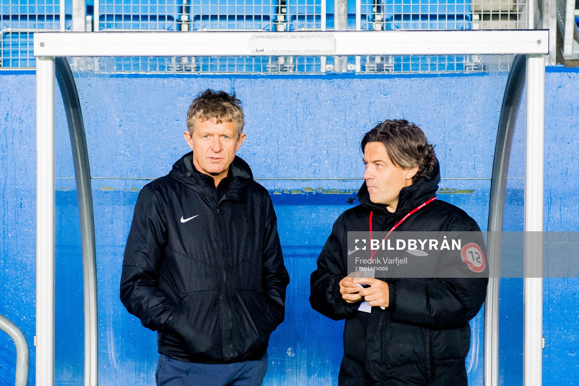 Lars Arne Nilsen, head coach of Brann, and Gorm