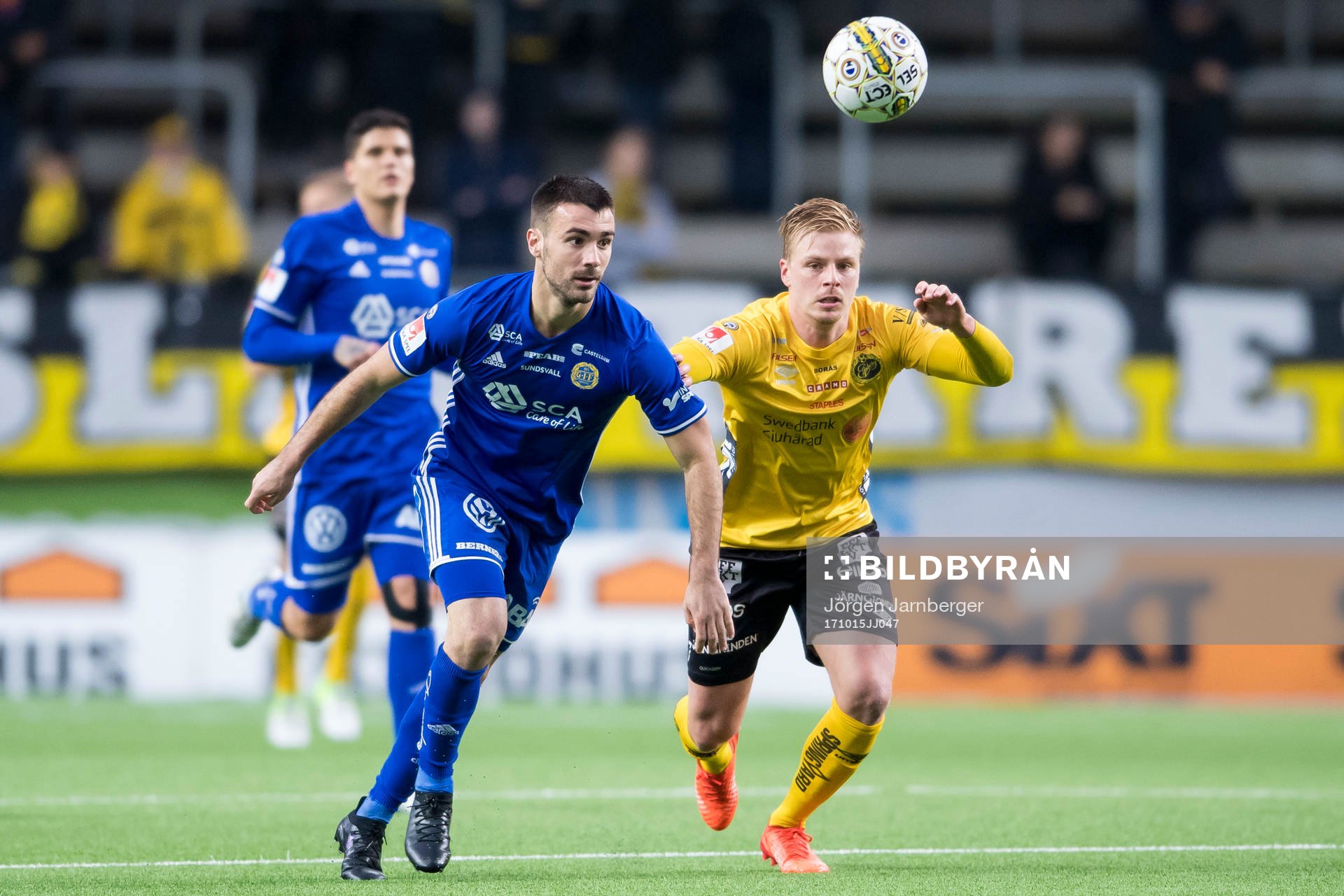 Sundsvalls Carlos Gracia och Elfsborgs Per Frick