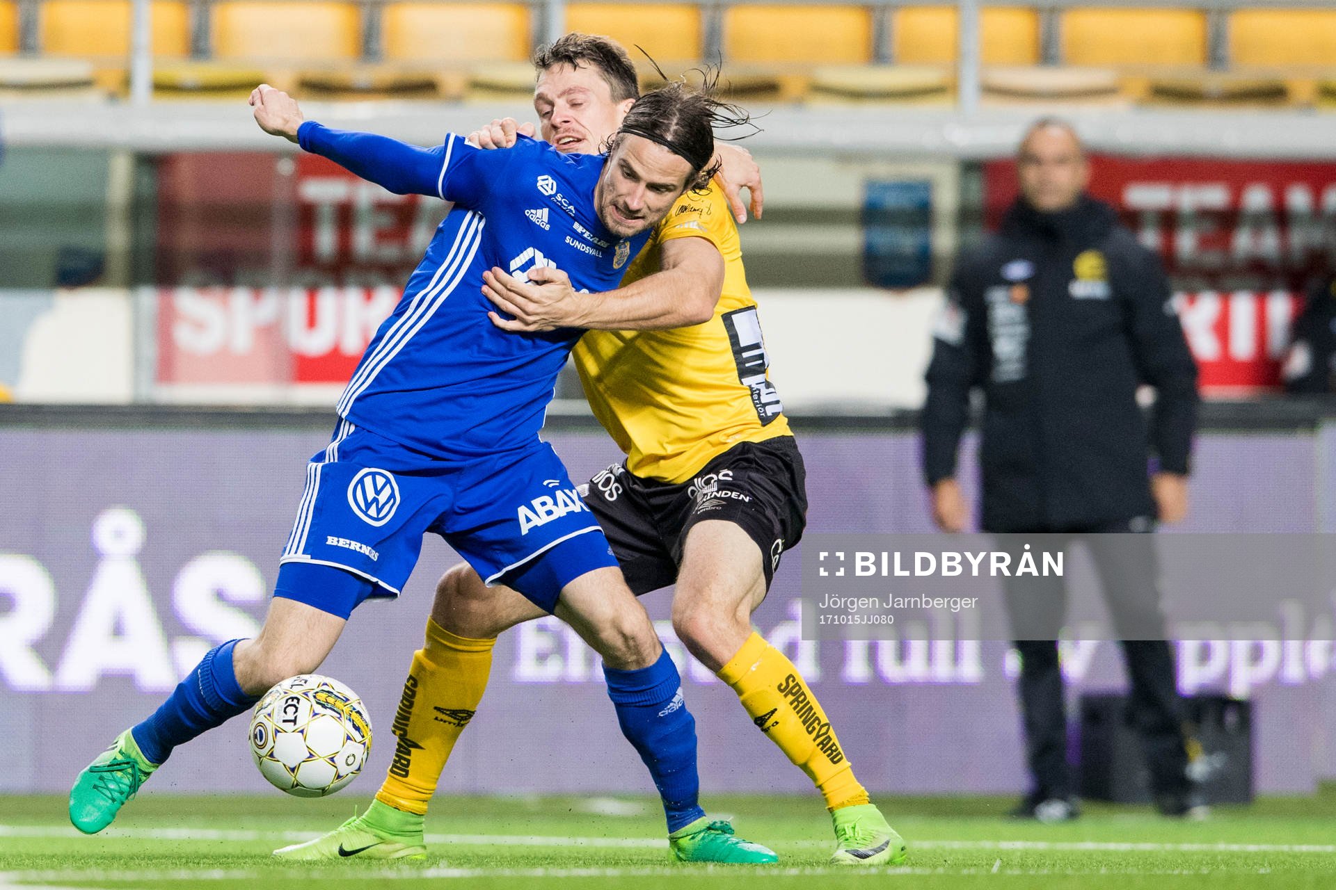 Elfsborgs Jörgen Horn och Sundsvalls Linus Hallenius