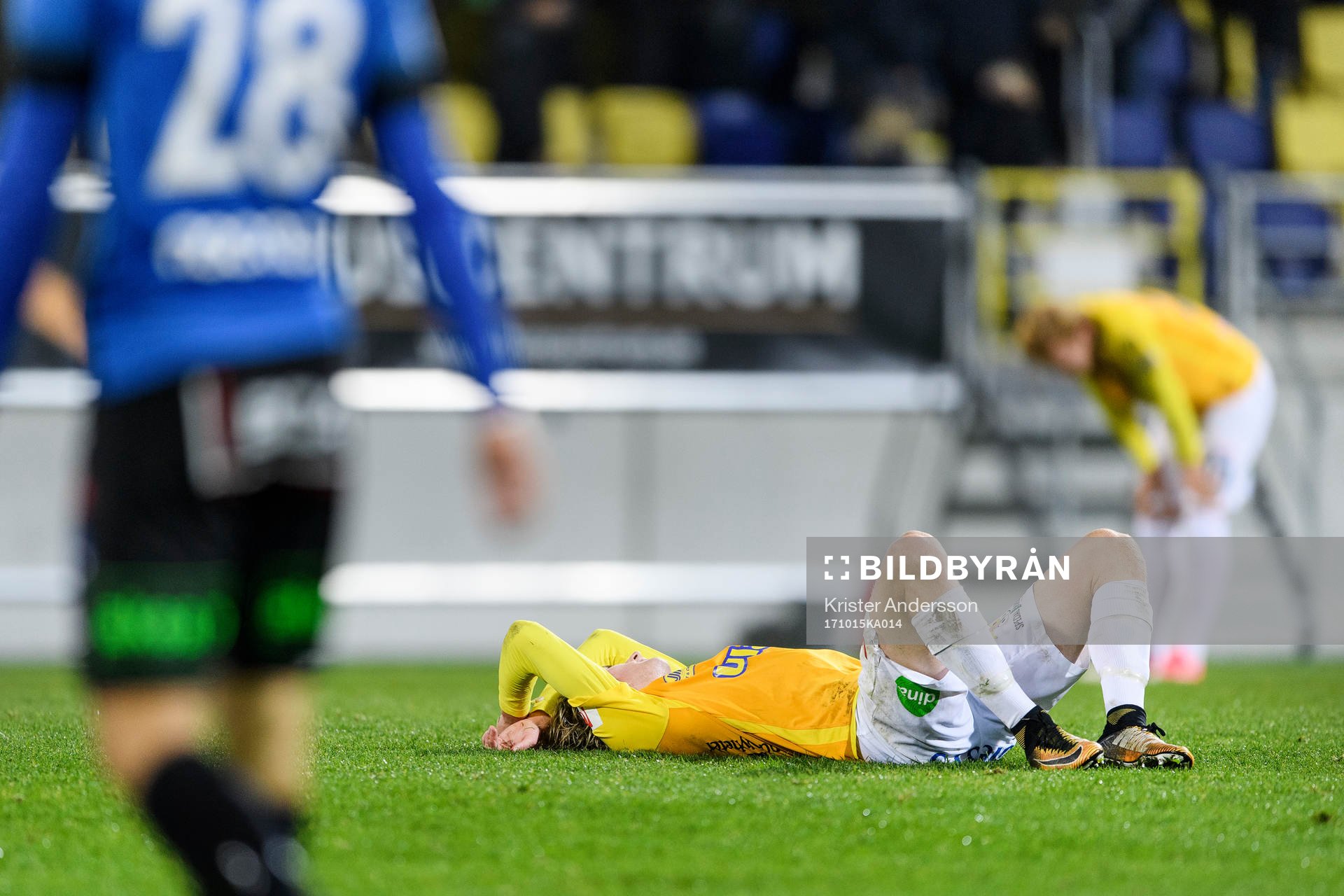 Falkenbergs Viktor Götesson deppar