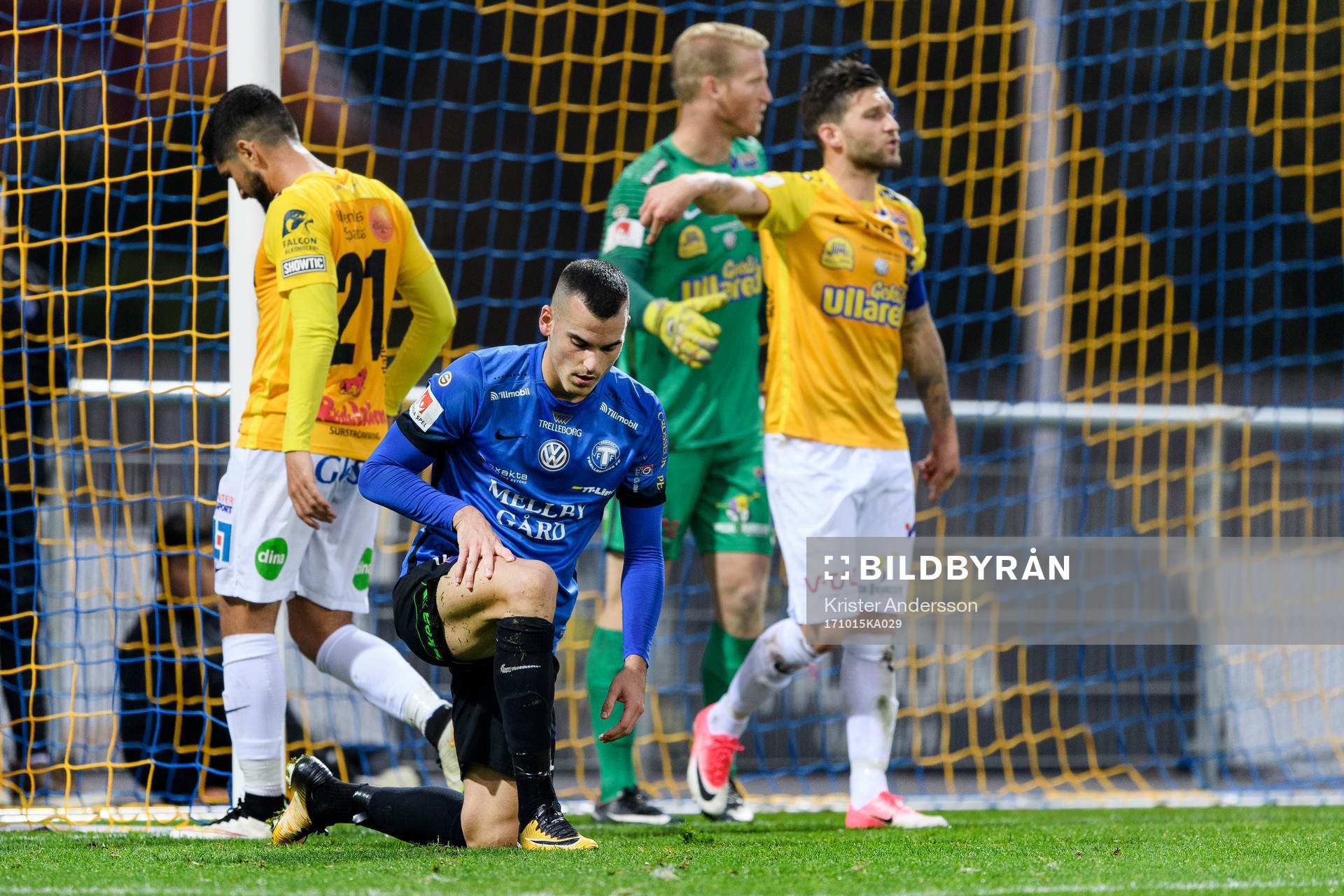 Trelleborgs Dino Islamovic deppar