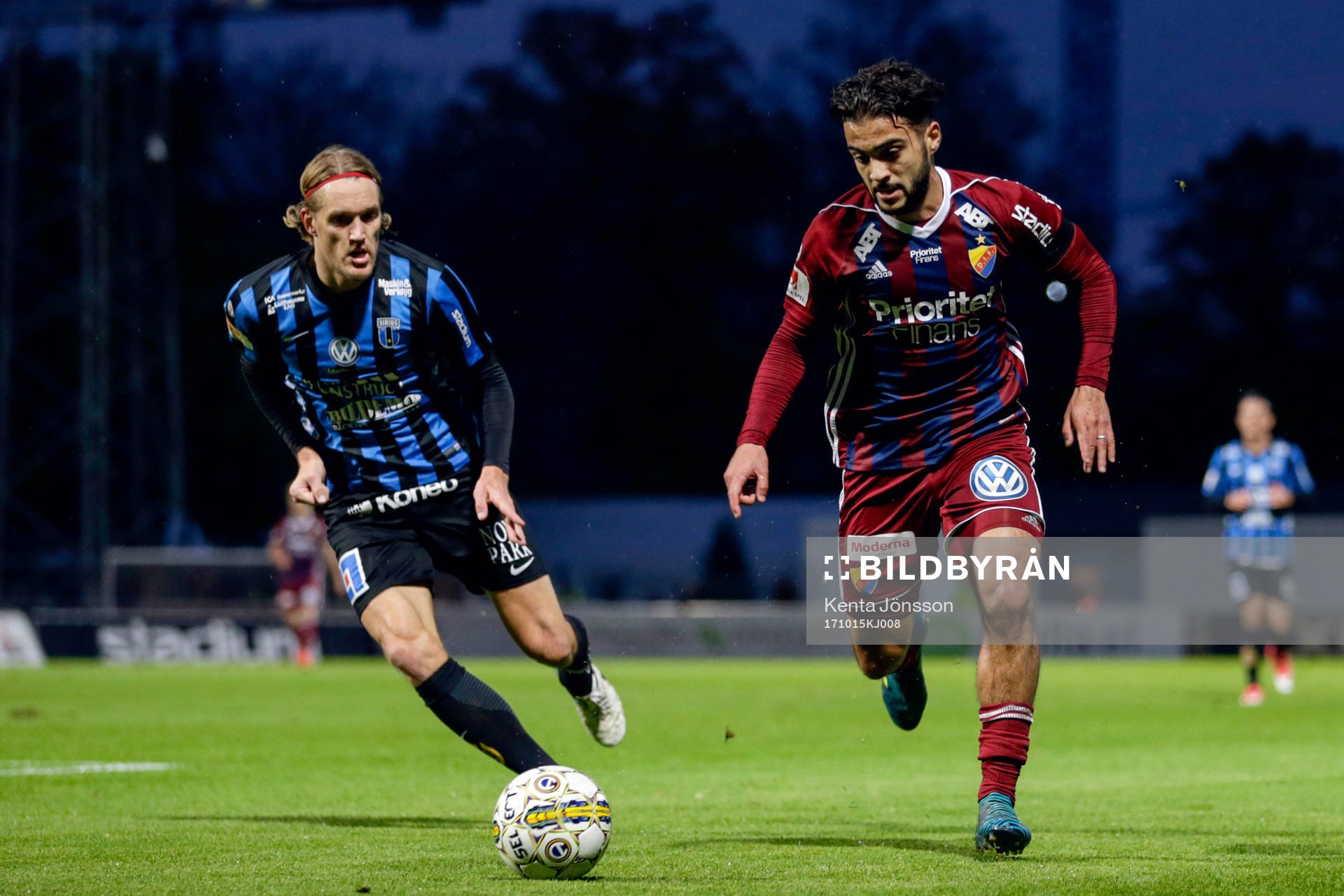 Sirius Kim Skoglund och Djurgårdens Othman El Kabir