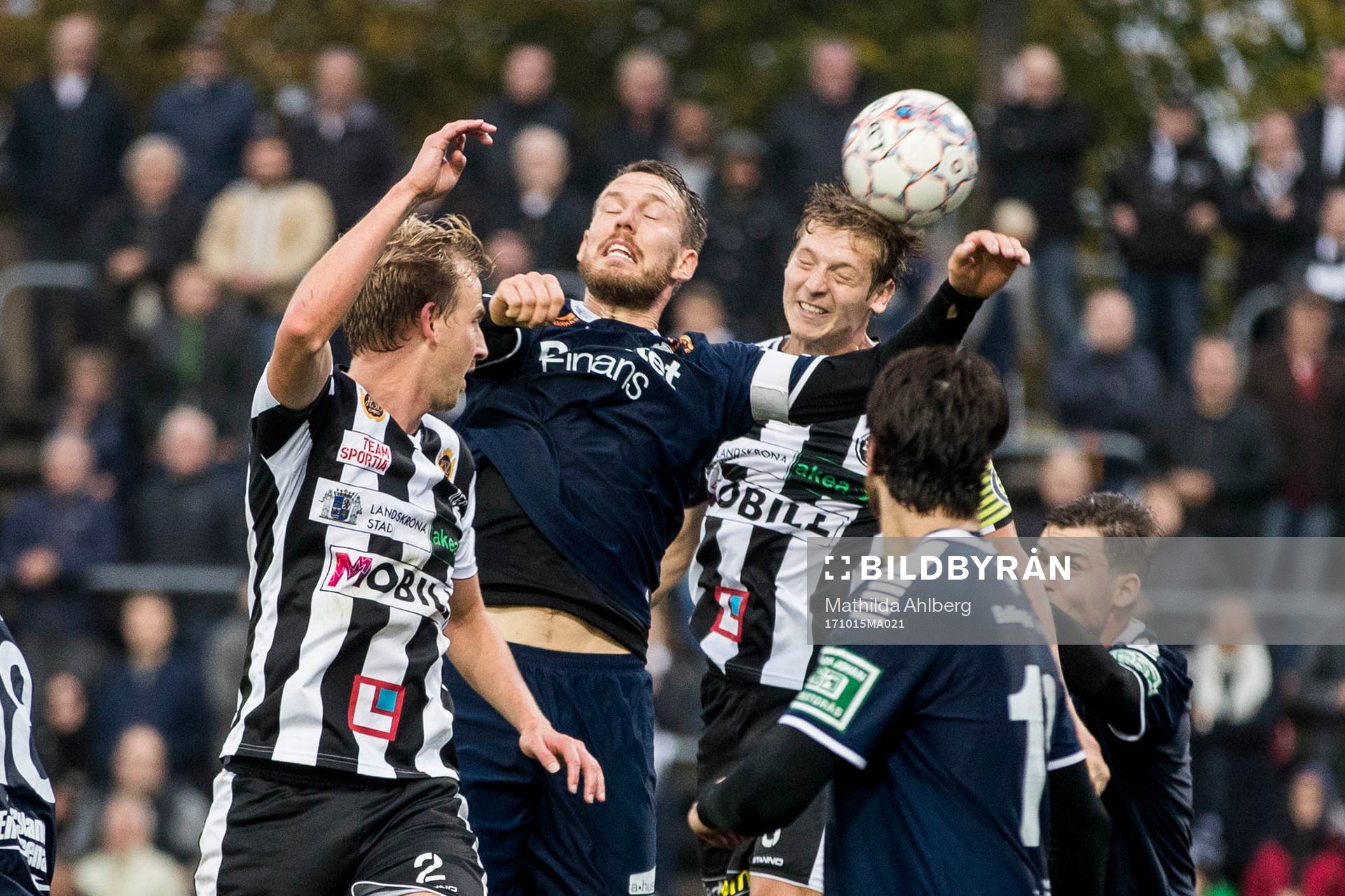 Utsiktens George Mourad och Landskronas Philip Andersson