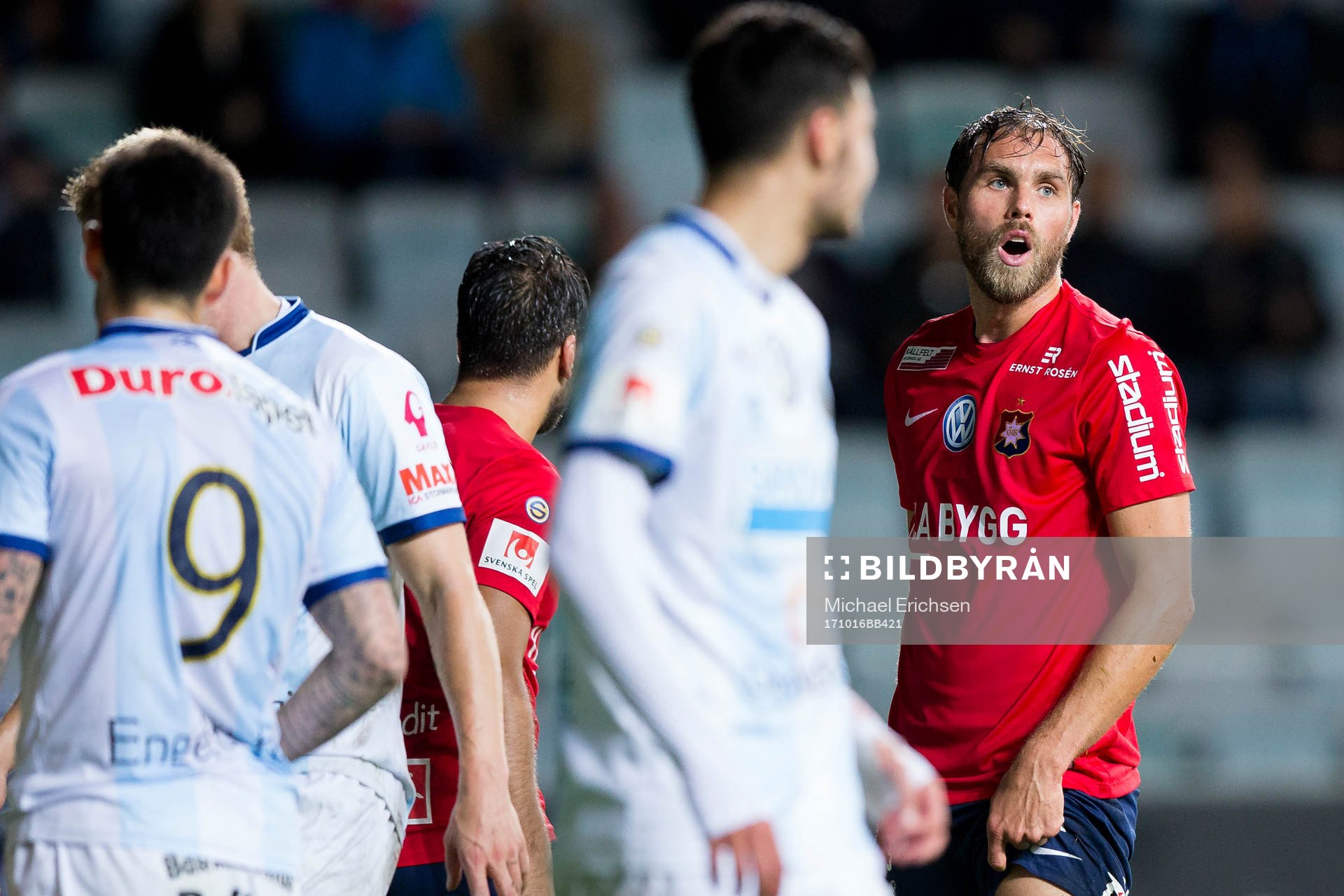 Örgrytes Johan Elmander deppar