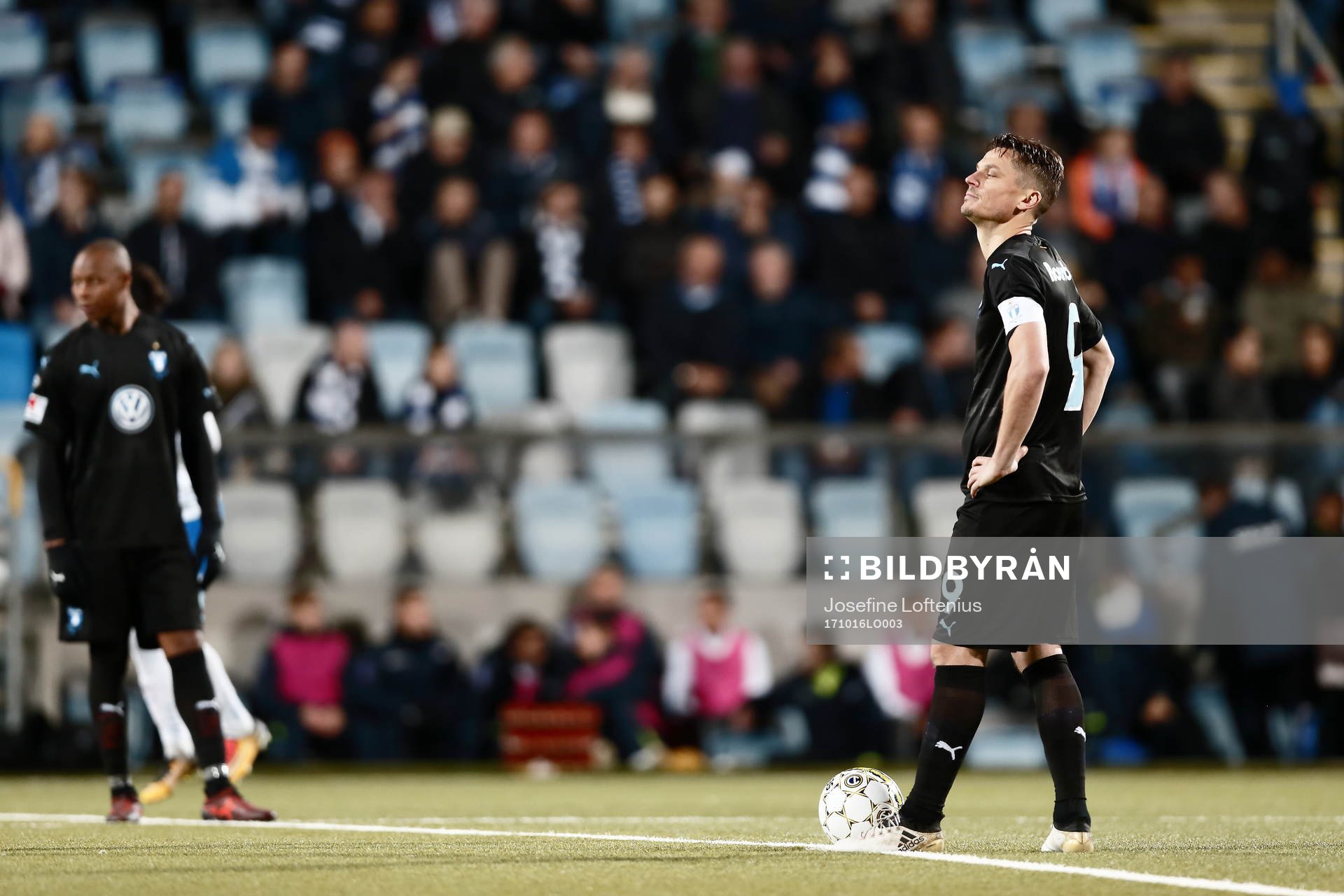 Malmös FFs Markus Rosenberg sekunderna innan avspark till