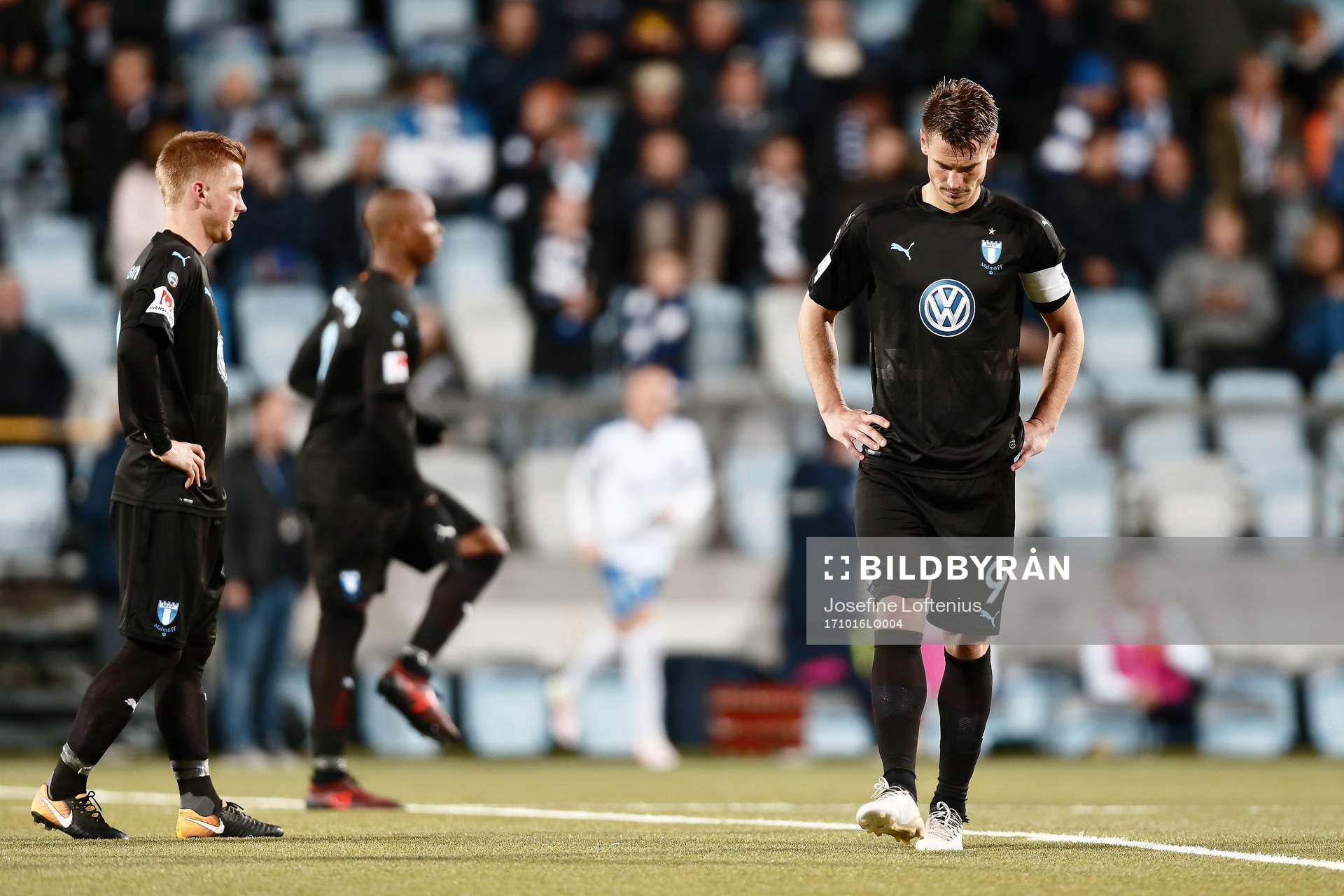 Malmös FFs Markus Rosenberg strax innan avspark till andra