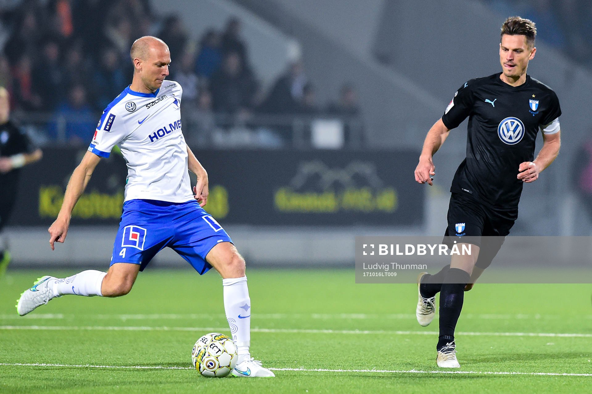 Norrköpings Andreas Johansson och Malmö FFs Markus