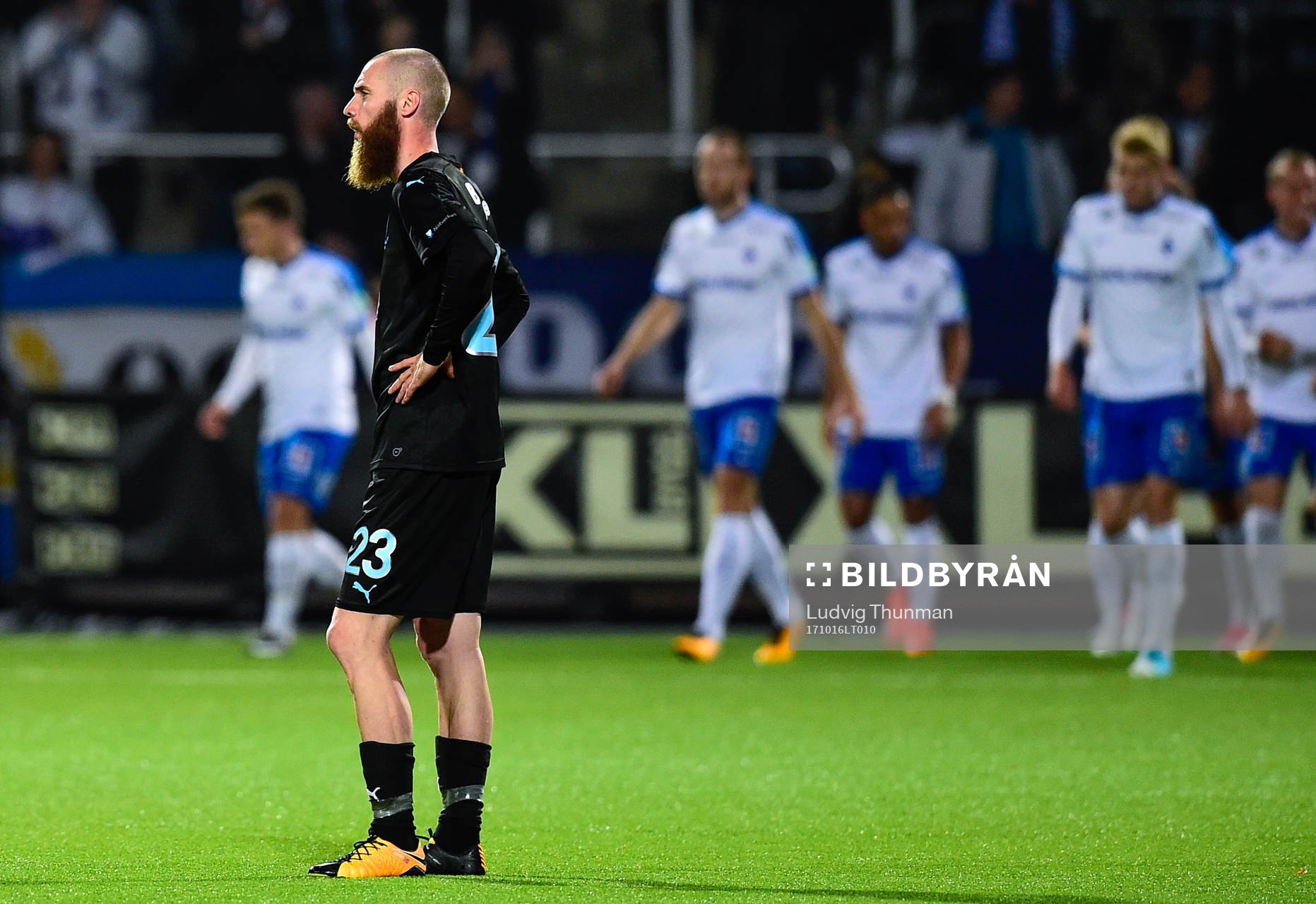 Malmö FFs Jo Inge Berget deppar