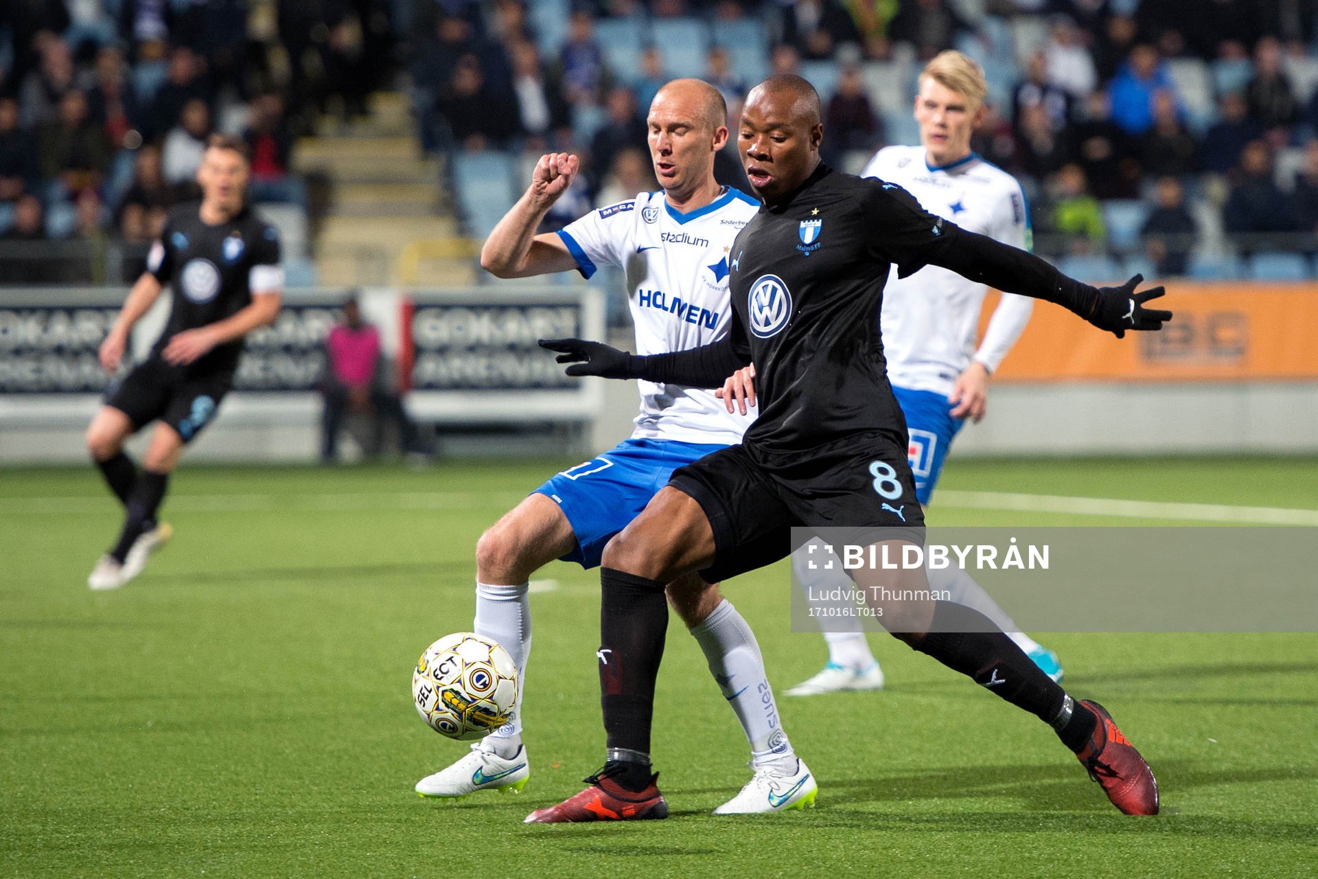 Norrköpings Andreas Johansson och Malmö FFs Carlos