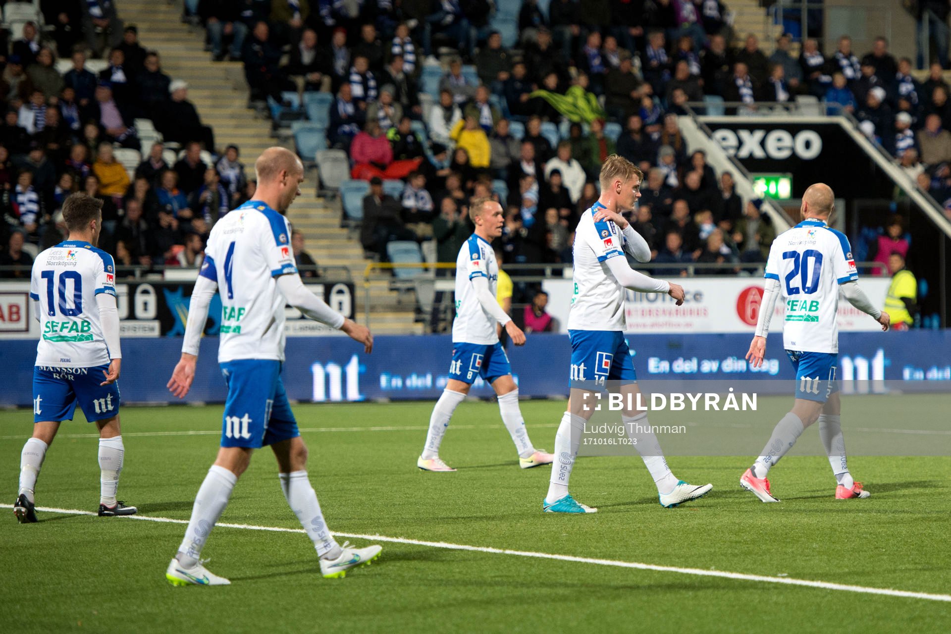Norrköpings spelare deppar