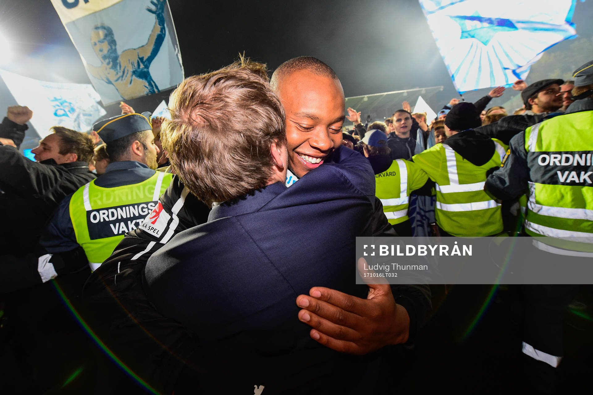 Malmö FFs Carlos Strandberg jublar